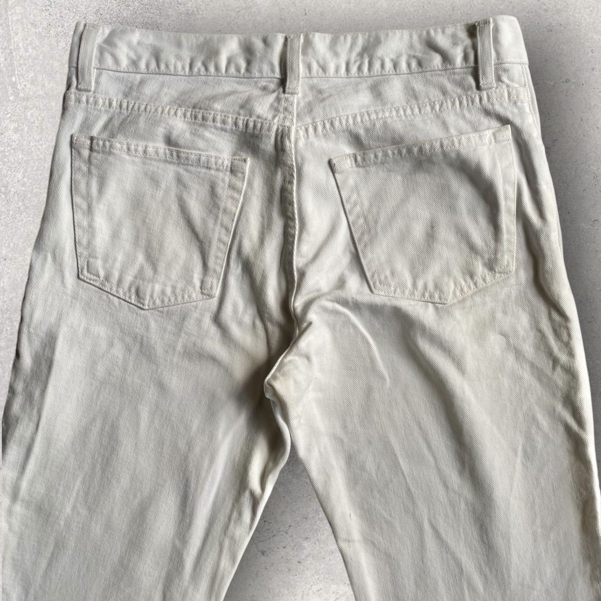 Helmut Lang Helmut Lang Archive Vintage White Denim Classic Cut Size US 32 / EU 48 - 4 Thumbnail