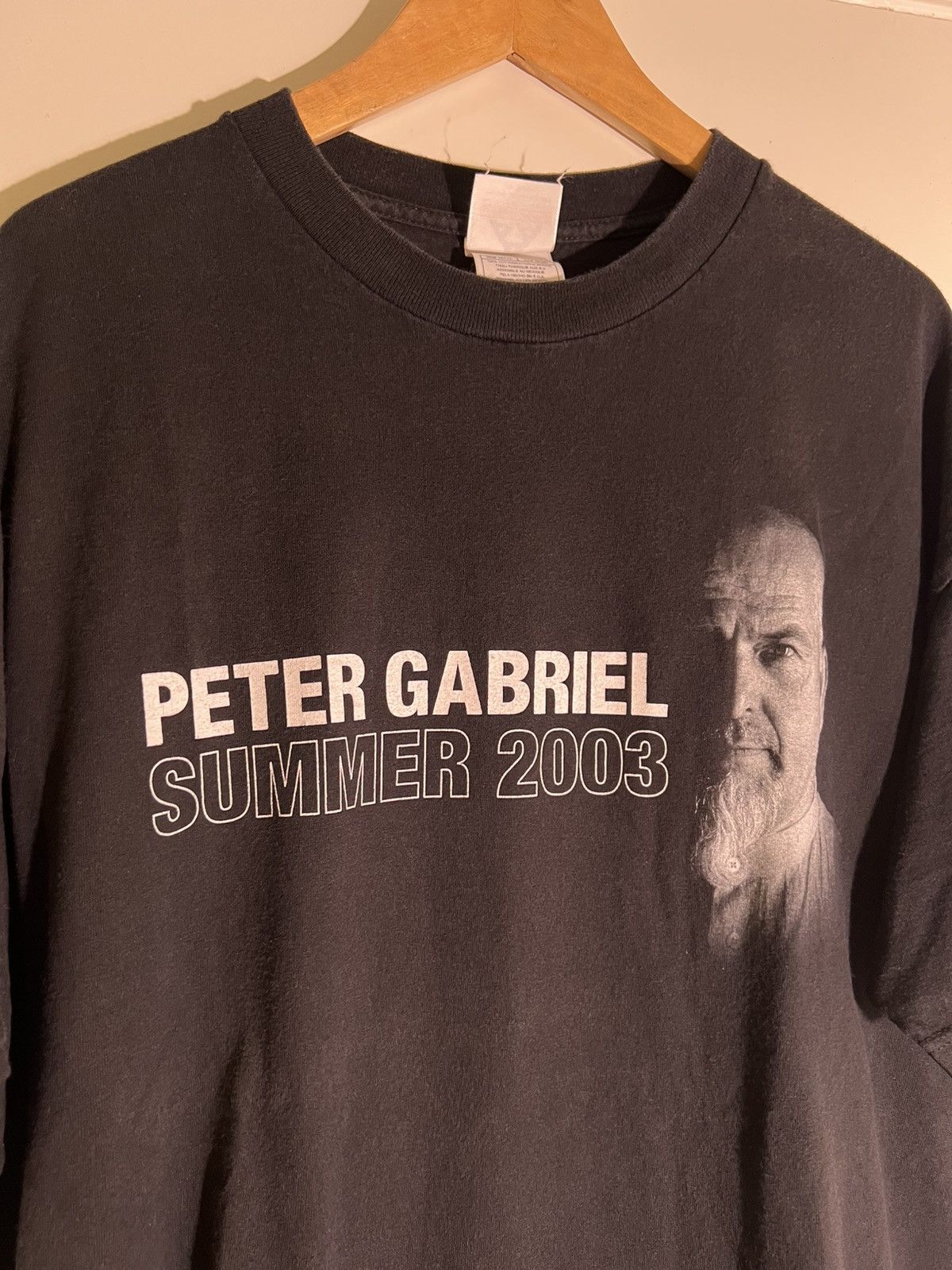 Band Tees Y2K 2000’s VTG Vintage Peter Gabriel Rock Band Artist Shirt Size US XL / EU 56 / 4 - 3 Thumbnail