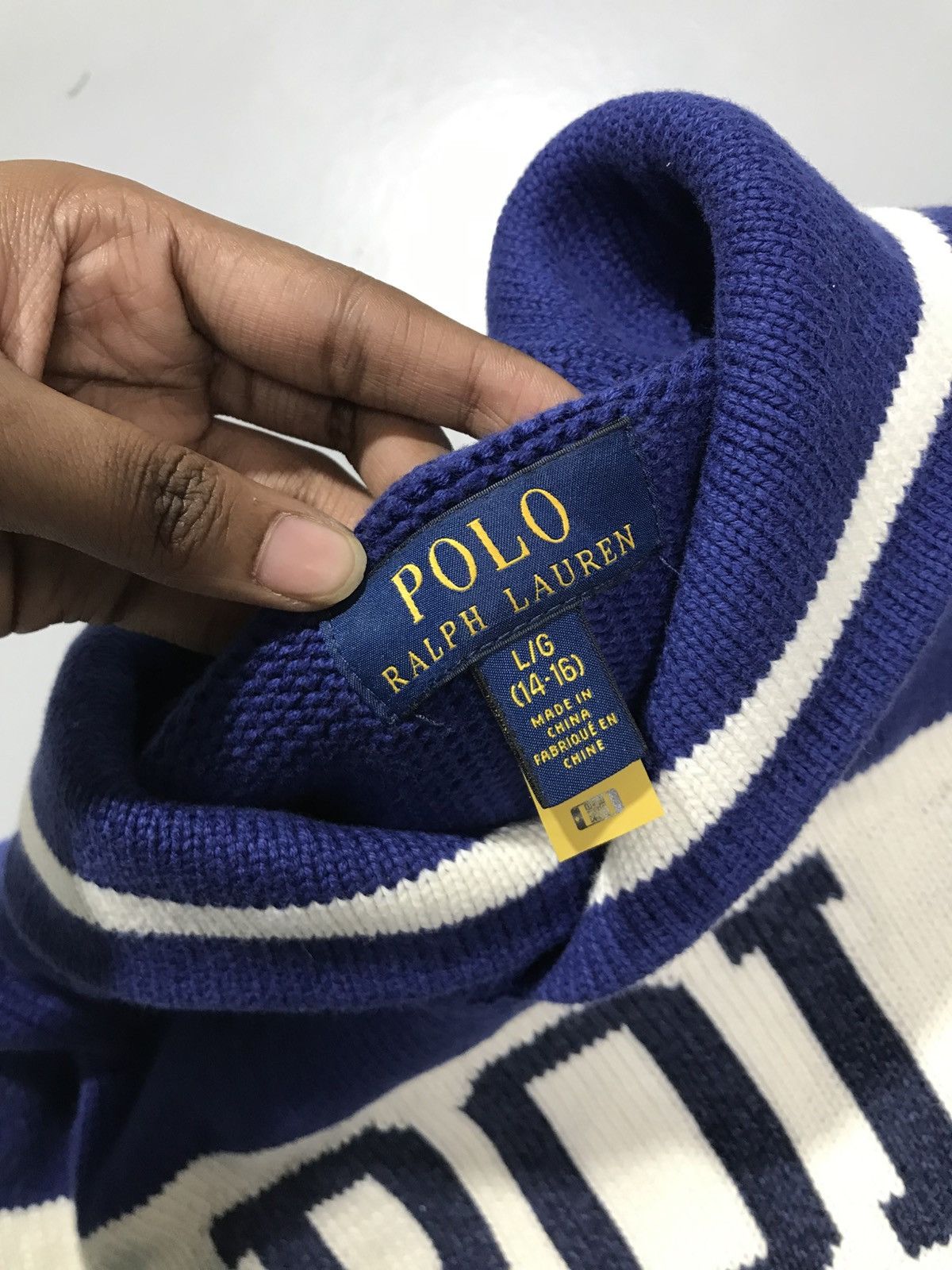 Polo Ralph Lauren Vintage polo Ralph Lauren knit sweater Size US XXS / EU 40 - 5 Thumbnail