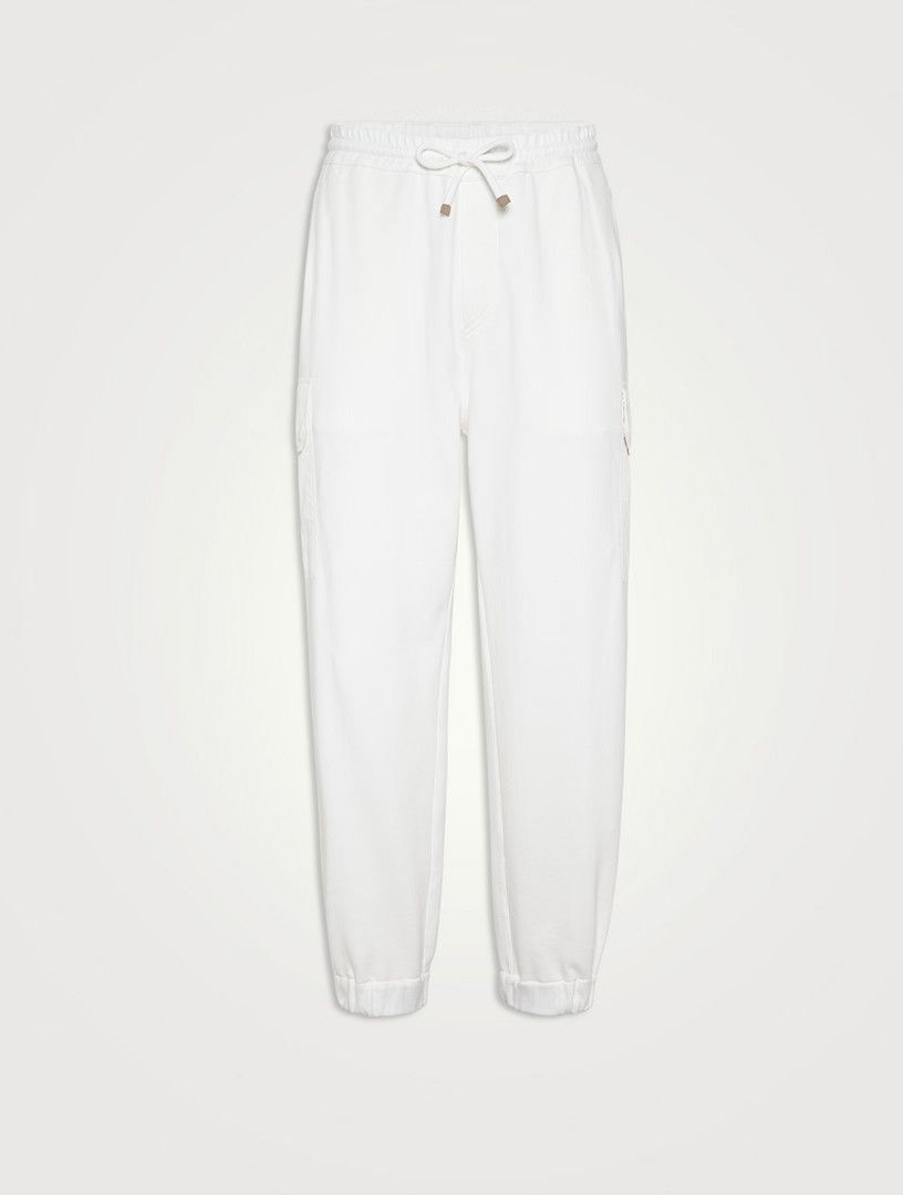 Brunello Cucinelli o1la1rc1a0425 Pants in Off White Size US 34 / EU 50 - 1 Thumbnail