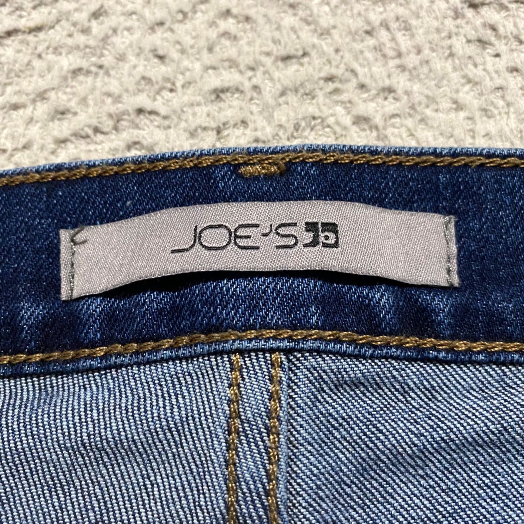 Vintage Joe's Jeans Brixton Straight Jeans Blue Denim Dark Wash Slim Mid Rise Men 31 Inseam 31 5-Pocket Cotton Blend Cotton Polyester China Mexico Vintage No Size US 31 - 3 Thumbnail