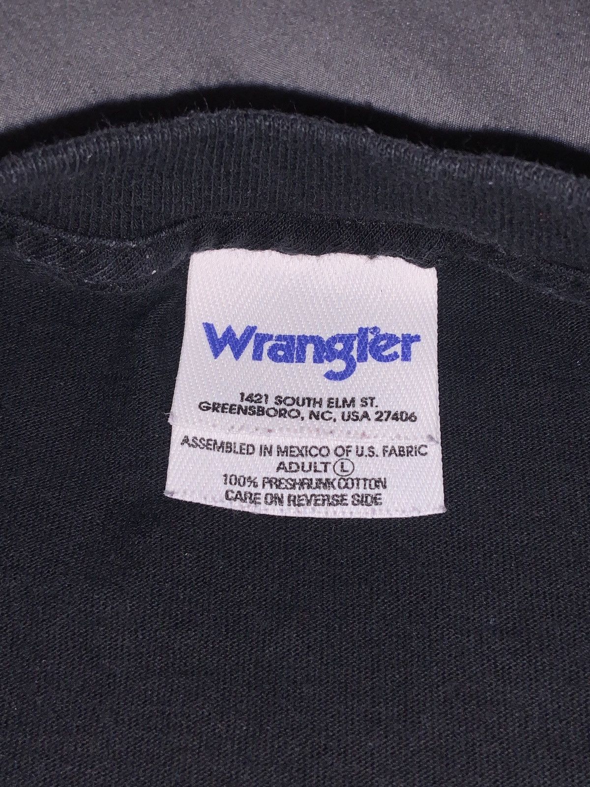 Wrangler Mens - Neil McCoy Crew Tee - Size L Size US L / EU 52-54 / 3 - 3 Thumbnail