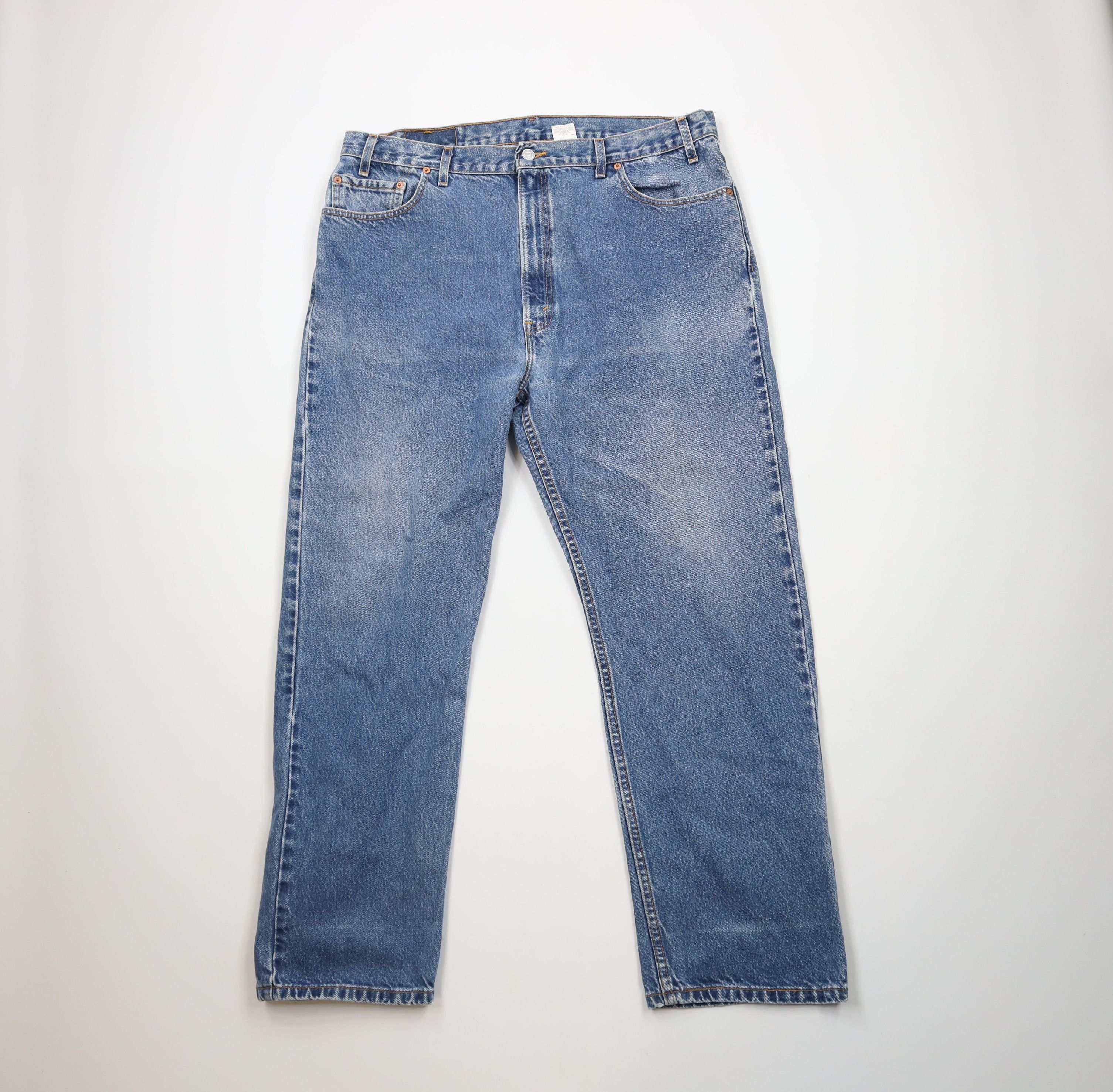 Levi's × Vintage Vintage Y2K 2001 Levis 505 Straight Leg Denim Jeans USA Size US 38 / EU 54 - 1 Thumbnail