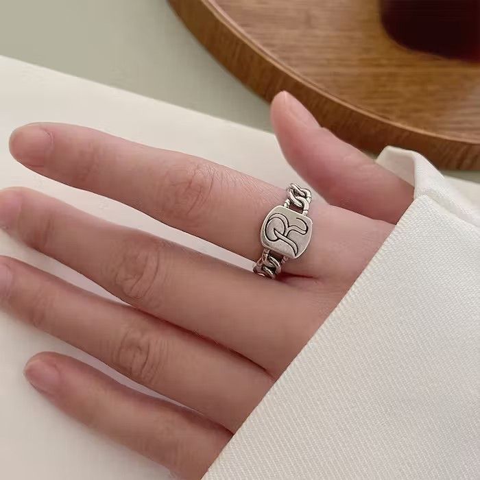 Jewelry × Vintage 925 Silver Ring Size ONE SIZE - 2 Thumbnail