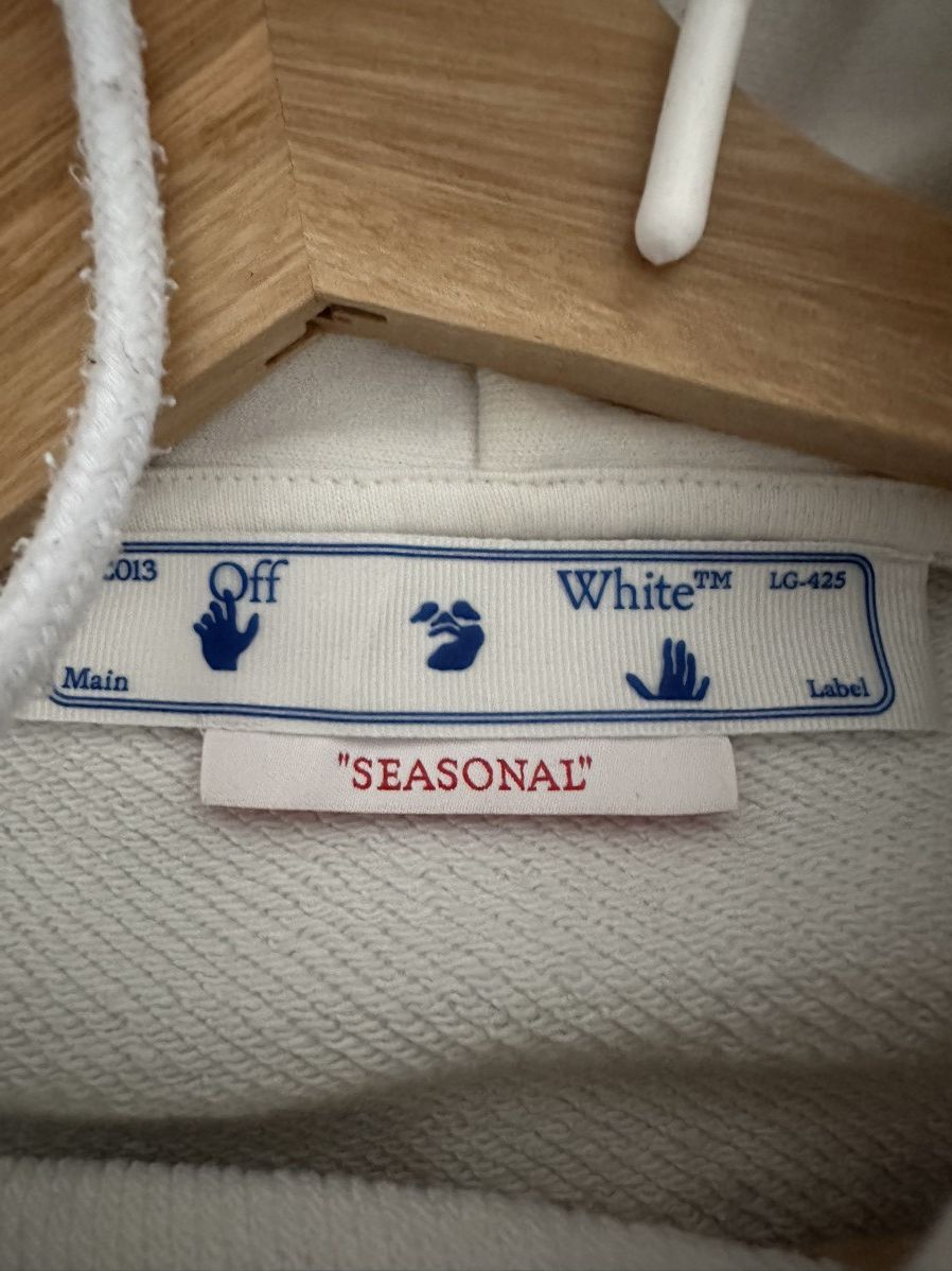 Off-White Off white scribble hoodie Size US XXS / EU 40 - 3 Thumbnail
