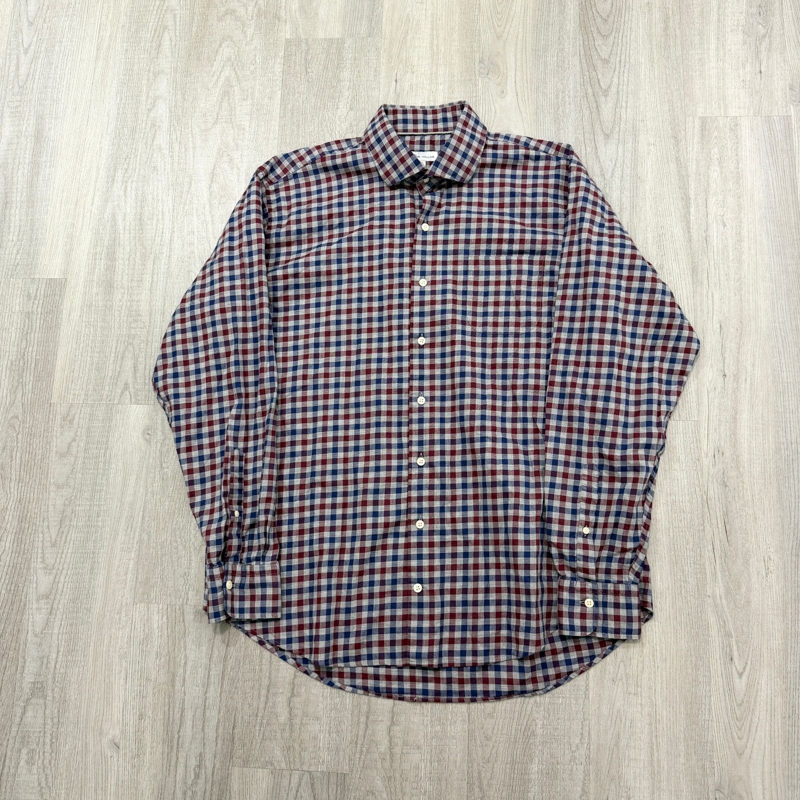 Peter Millar Peter Millar Crown Dunbritton Cotton Sport Shirt Men's XL Size US XL / EU 56 / 4 - 1 Thumbnail