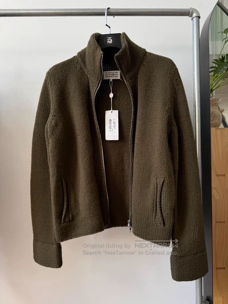 Maison Margiela Maison Margiela 17 autumn and winter woollen knitted zippe Size US M / EU 48-50 / 2 - 1 Thumbnail