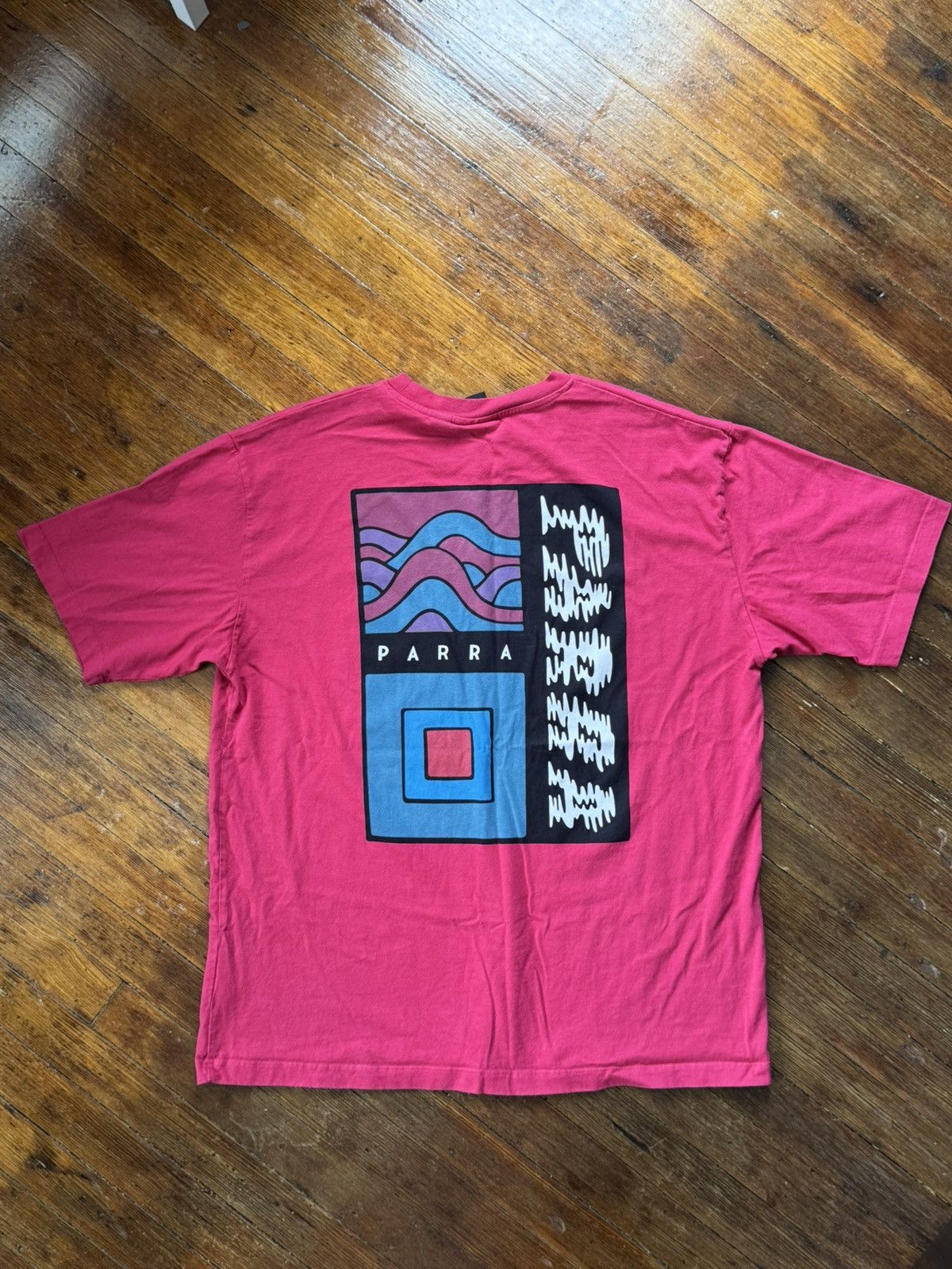 Parra Parra Pink Logo Shirt Size US XL / EU 56 / 4 - 1 Thumbnail