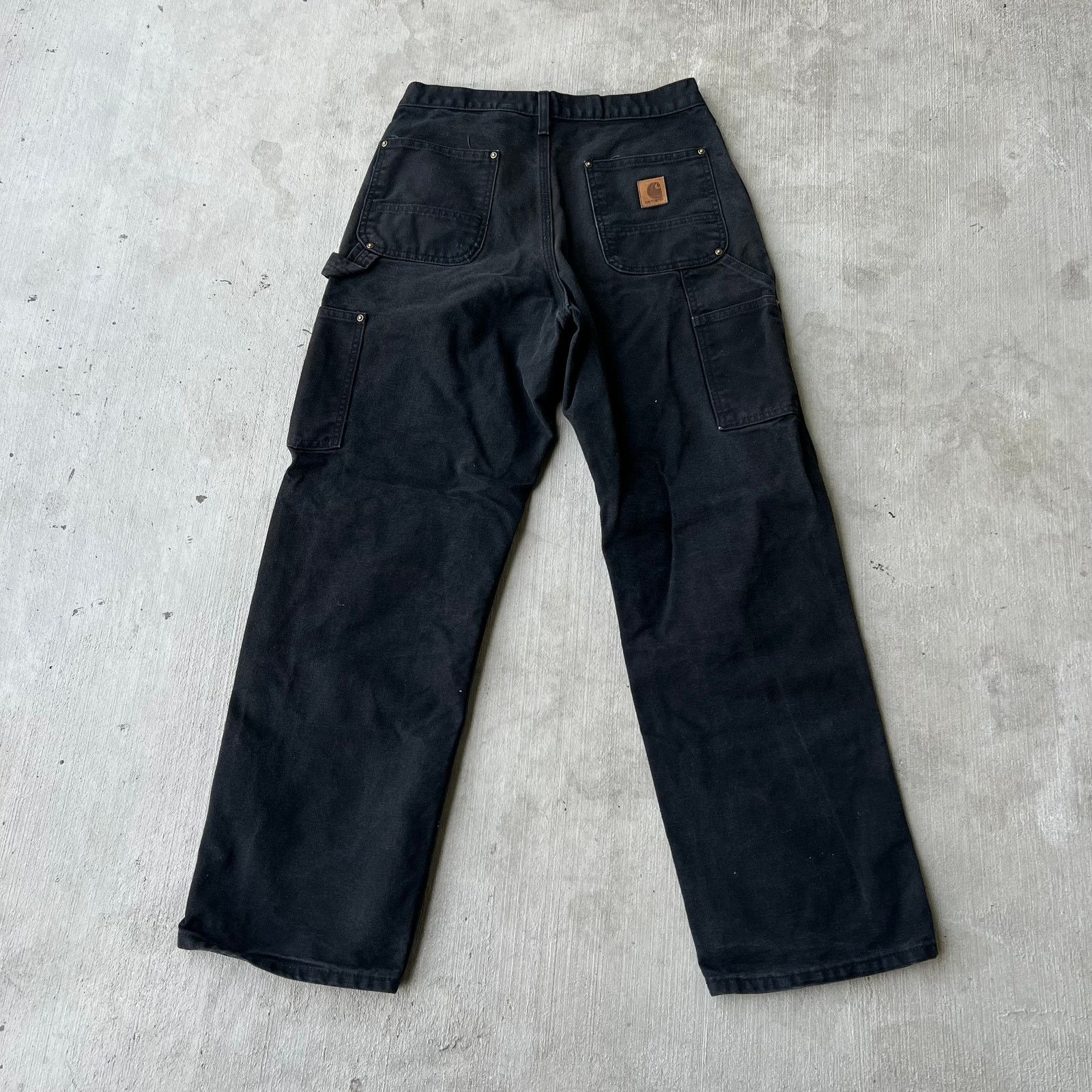 Carhartt × Vintage Carhartt black double knee work wear carpenter pants Size US 30 / EU 46 - 3 Thumbnail