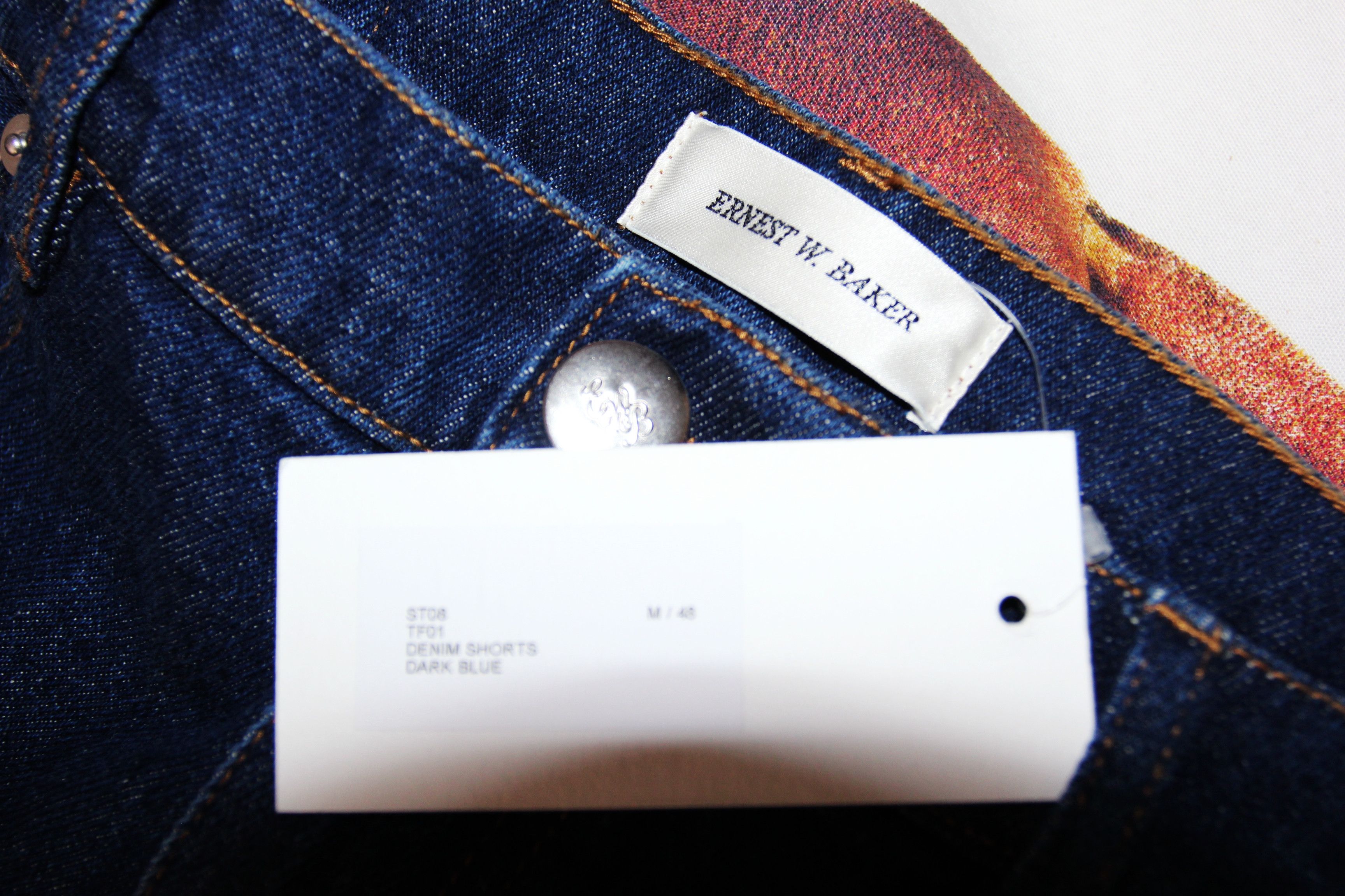 Ernest W. Baker BNWT SS23 ERNEST W. BAKER DENIM SHORTS 48 Size US 32 / EU 48 - 9 Thumbnail