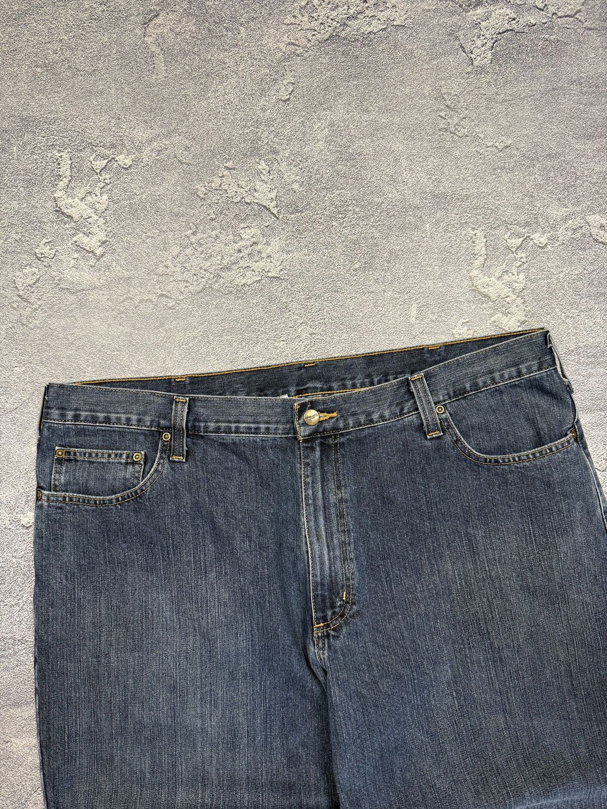 Carhartt × JNCO × Saddlebred Vintage Y2K Carhartt Big & Tall Baggy Carpenter Jeans Size US 42 / EU 58 - 6 Thumbnail