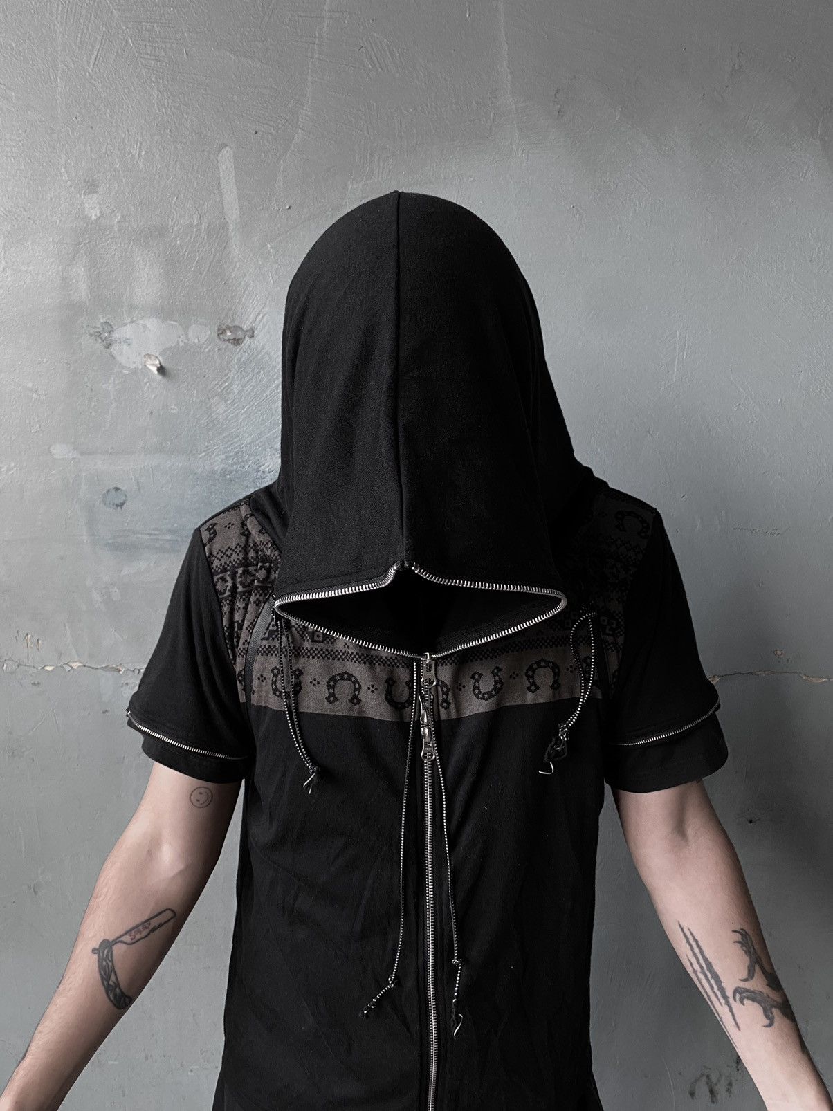 PPFM PPFM gimp multi-zip sleeveless hoodie Size US M / EU 48-50 / 2 - 6 Thumbnail