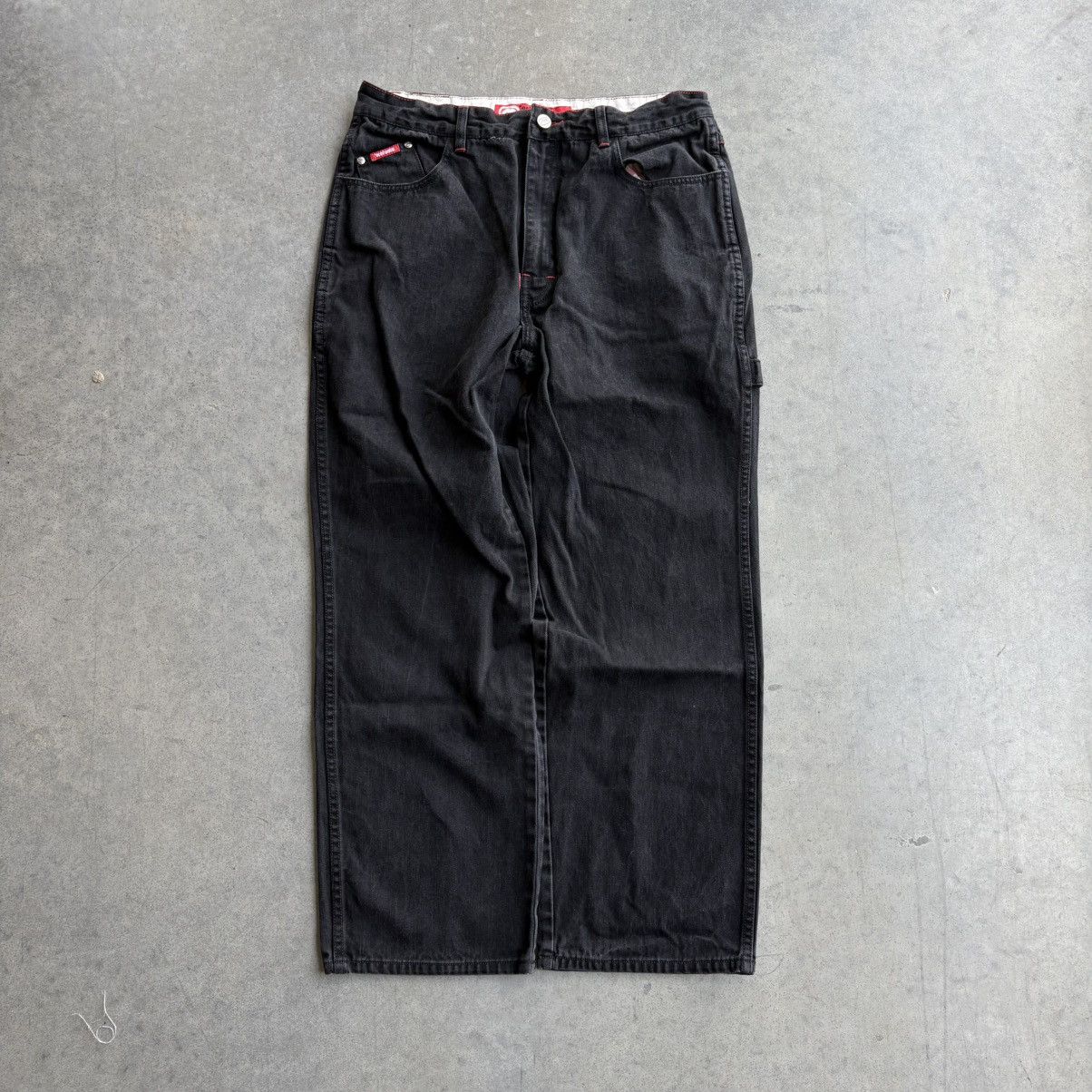 Ecko Unltd. Vintage Y2K Baggy Ecko Jeans Black Carpenter Pants 34x32 Size US 34 / EU 50 - 7 Thumbnail