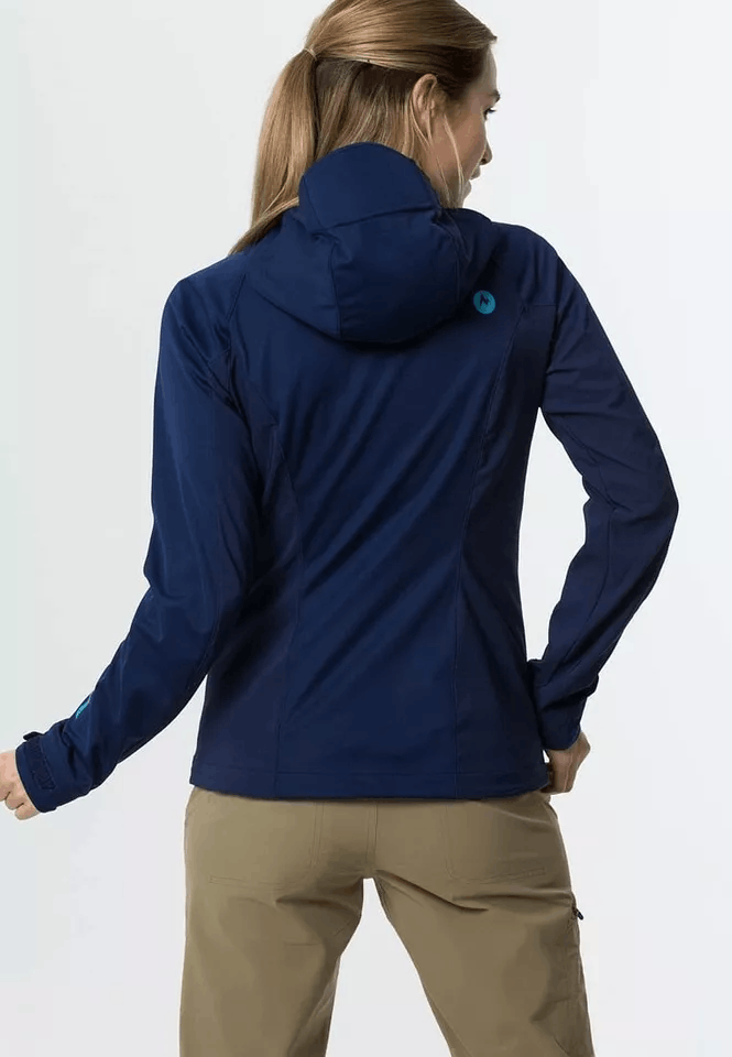 Haglofs Marmot Junfo ROM Softshell Windbreaker Hooded Stretch Jacket Size L / US 10 / IT 46 - 4 Thumbnail
