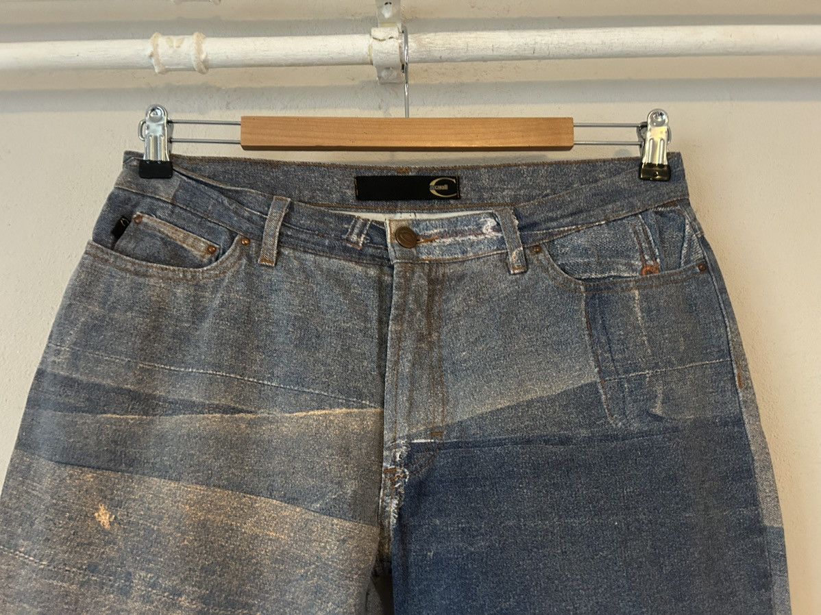 Just Cavalli Just Cavalli Patchwork Denim Jeans - Size 32 Size US 32 / EU 48 - 2 Thumbnail