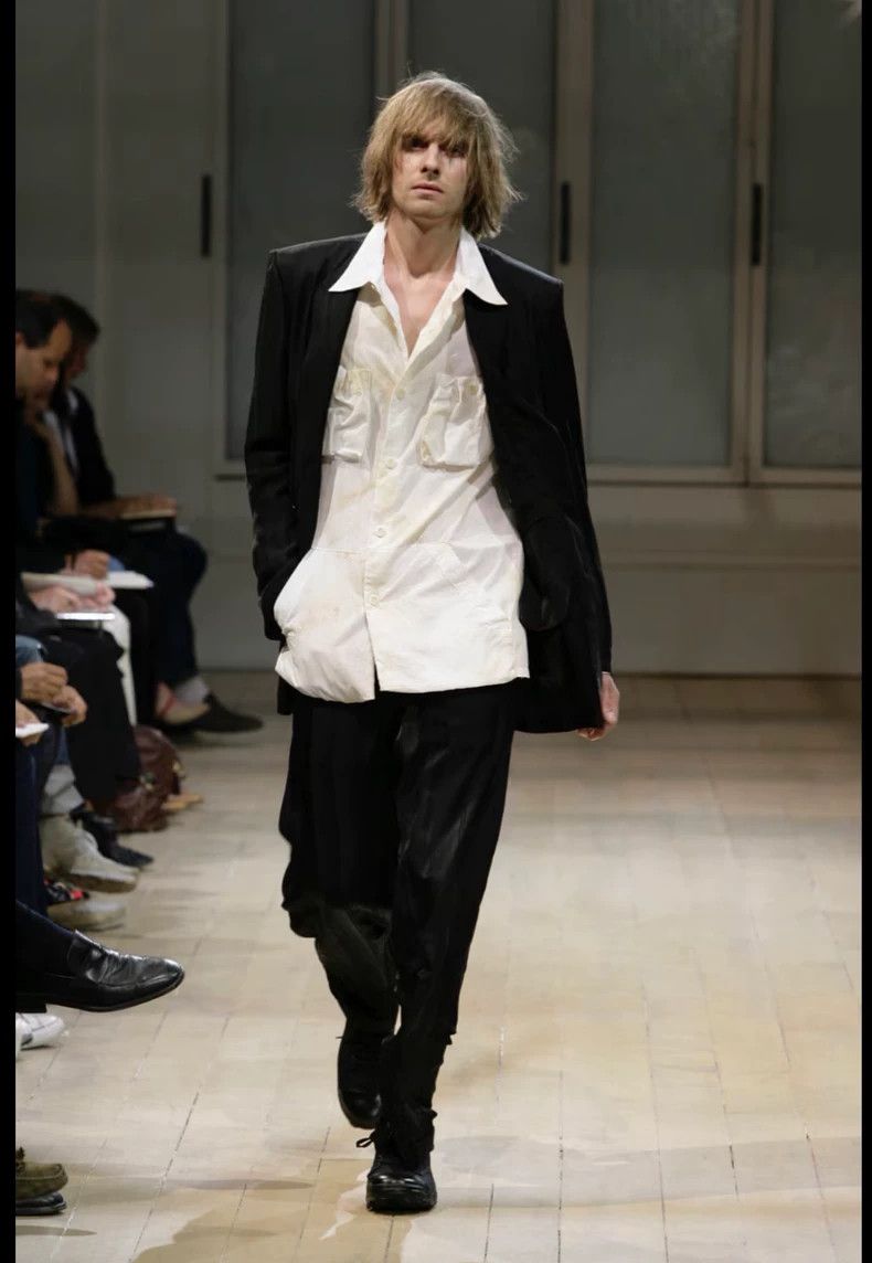 Yohji Yamamoto size 3 08 SS Defeated Remnant Multi-Pocket S