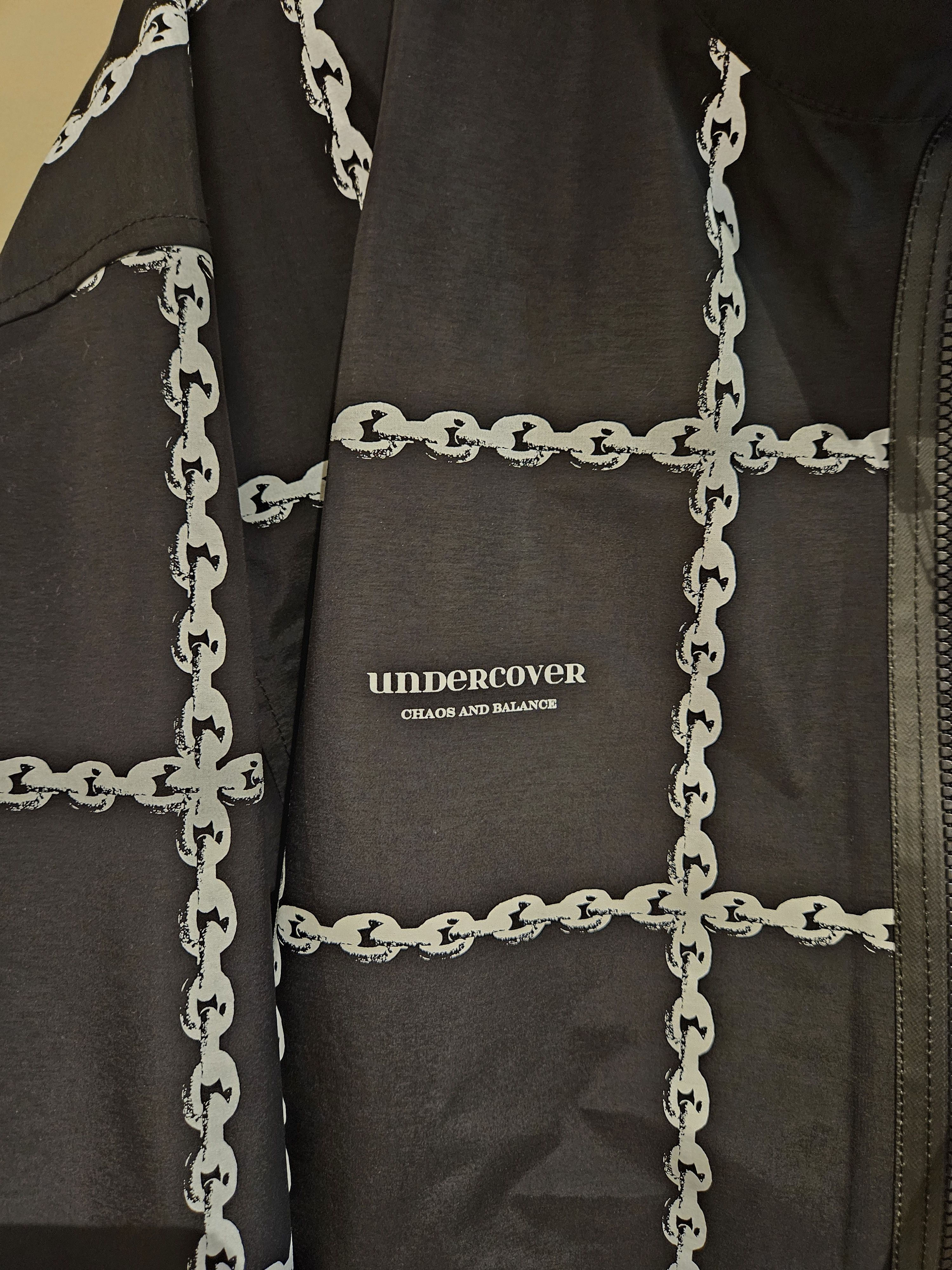 Undercover (CLOSET CLEAN OUT) 80%Sale UnderCover chain print jacket XL Size US XL / EU 56 / 4 - 6 Thumbnail