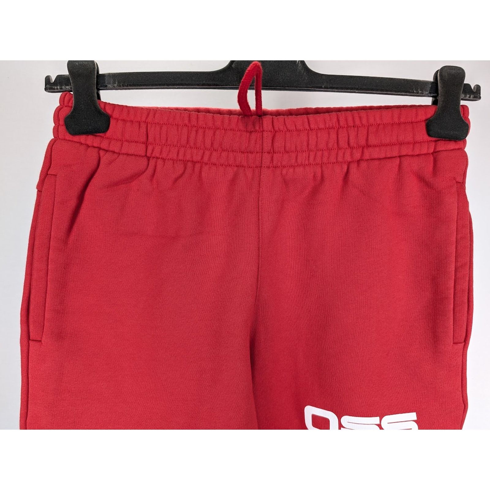 Off-White o1rshd1 Airport Tape Sweatshort in Red Multicolor Size US 28 / EU 44 - 9 Thumbnail