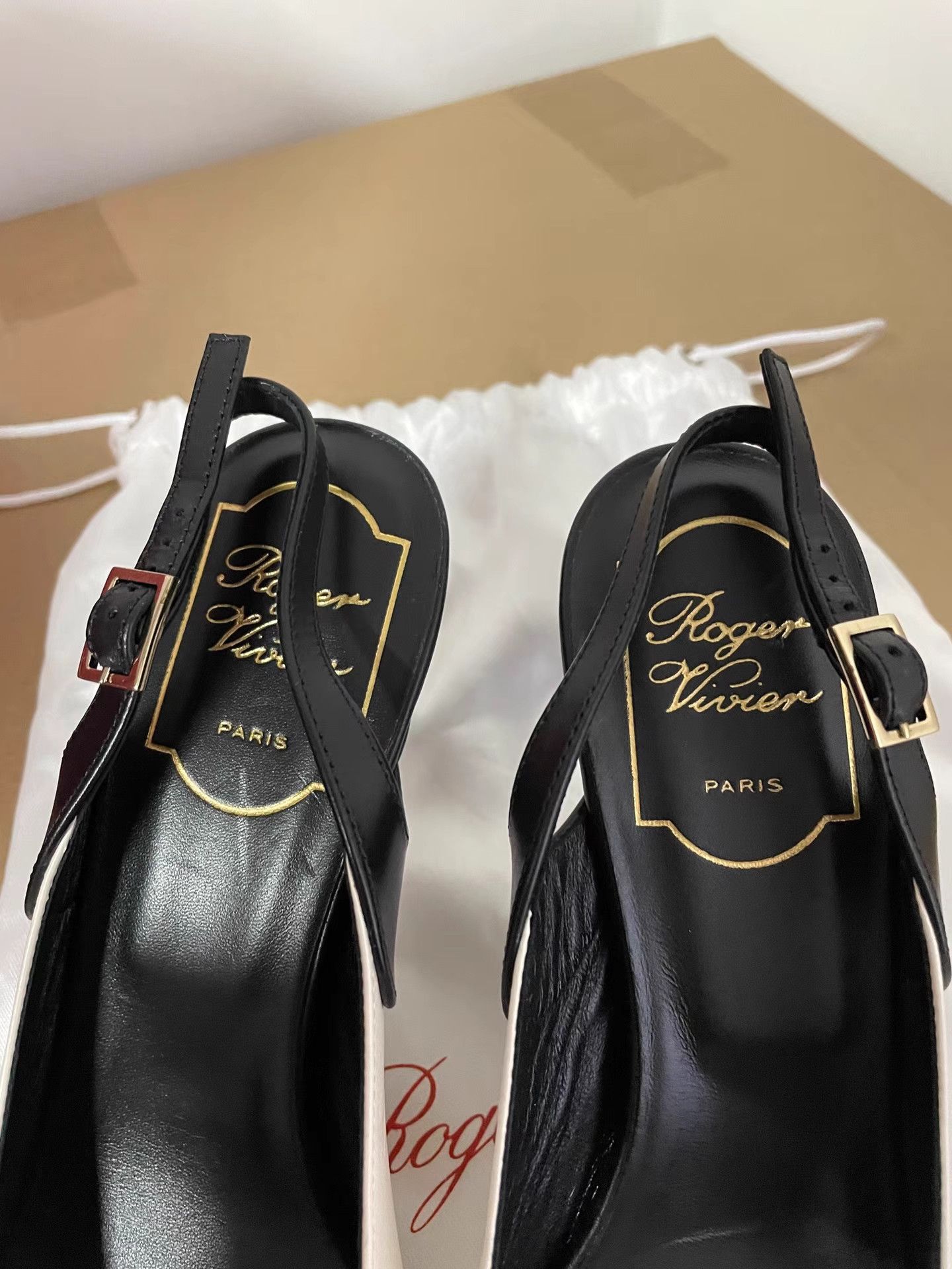Roger Vivier Roger Vivier Square Toe Heels K6 Size US 8 / IT 38 - 4 Thumbnail