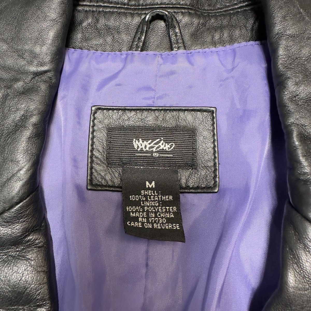 Mossimo × Vintage Vintage Mossimo leather jacket Size M / US 6-8 / IT 42-44 - 4 Thumbnail