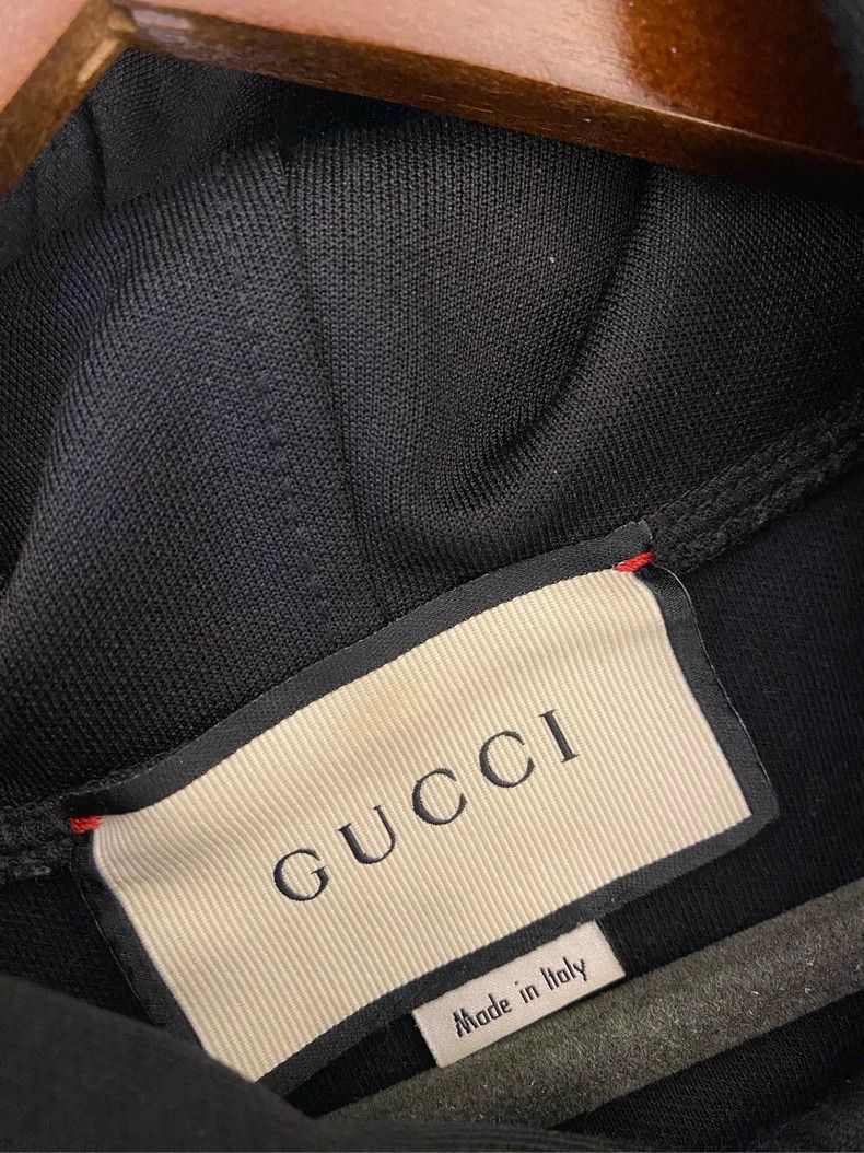 Gucci Gucci Detachable sleeve hooded sweatshirt side logo hoodie Size US S / EU 44-46 / 1 - 5 Thumbnail