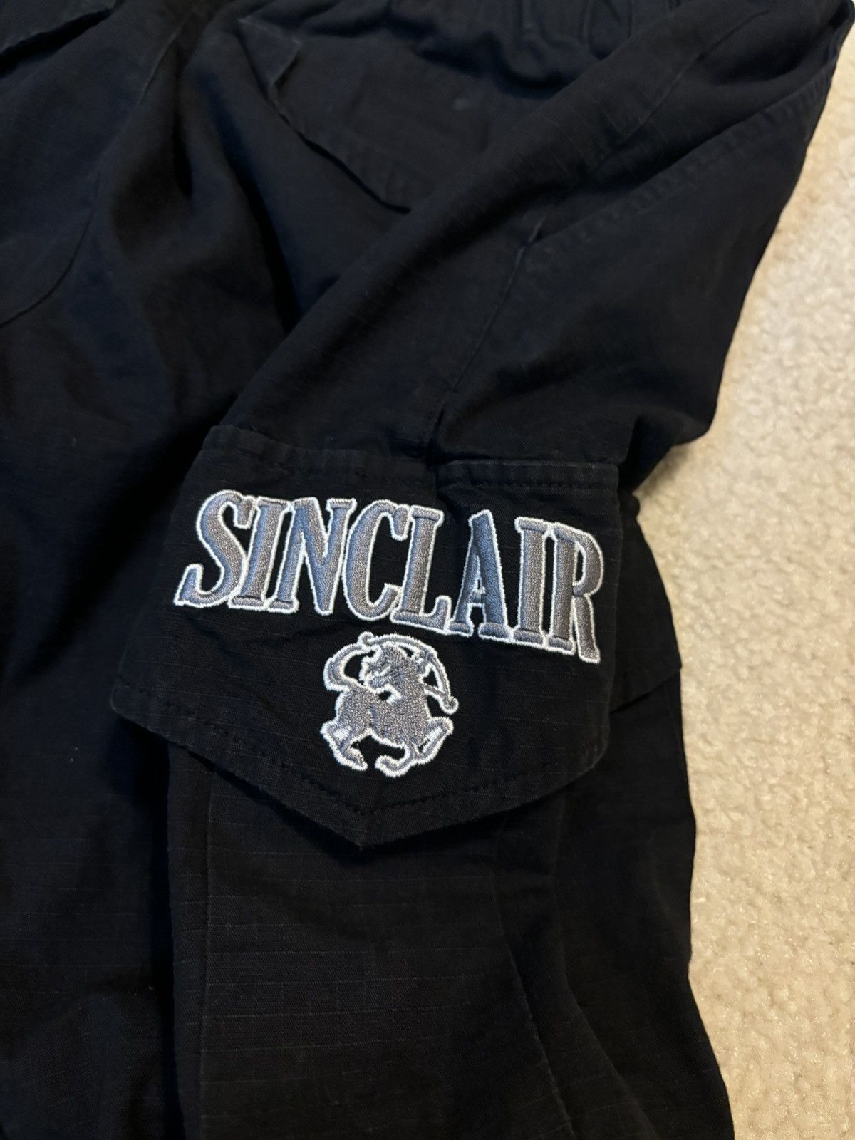 Sinclair Global Sinclair Zip Off Cargo Shorts Black Size US 38 / EU 54 - 7 Thumbnail