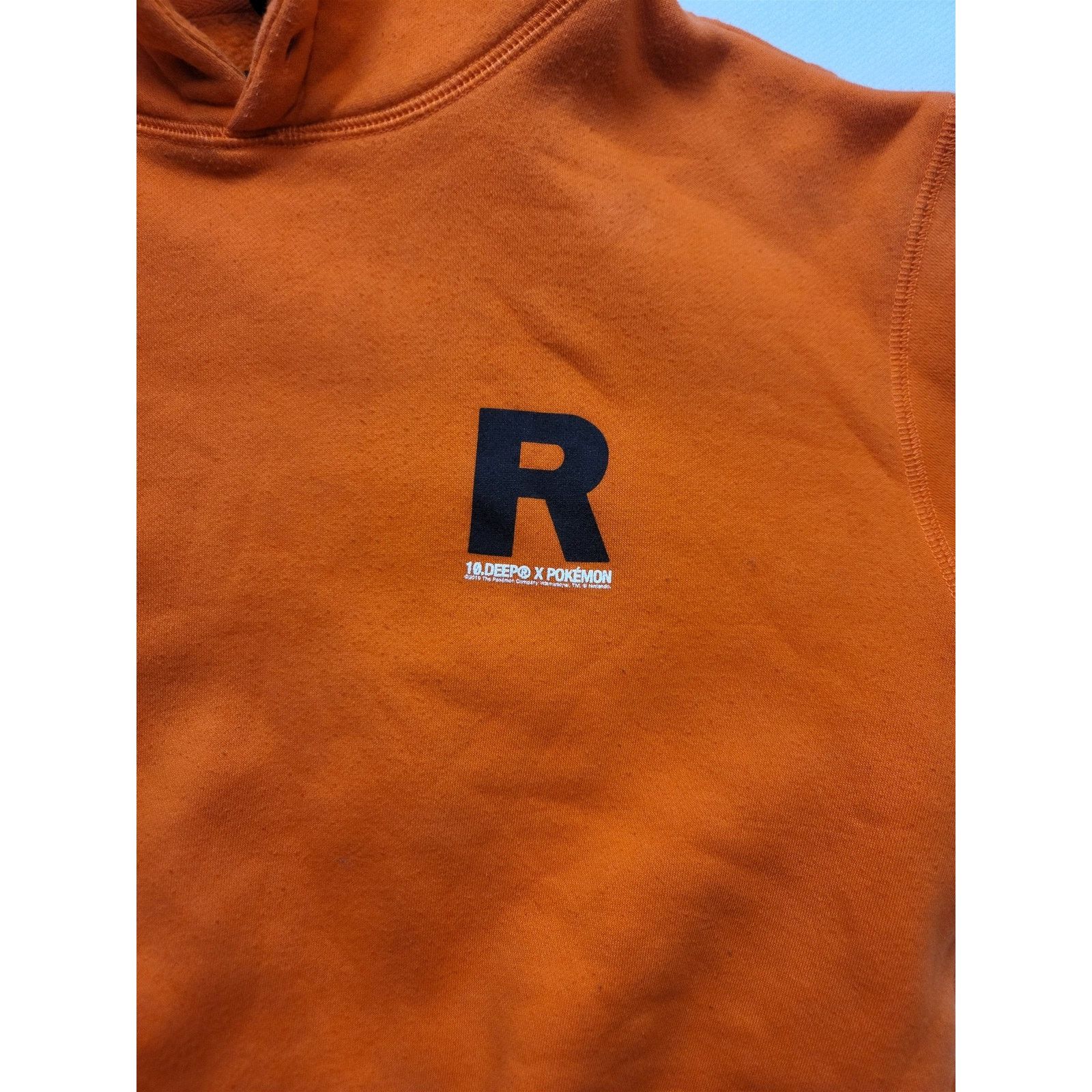 Other Division 10 Deep X Pokemon Team Rocket Orange Hoodie Medium Size M / US 6-8 / IT 42-44 - 3 Thumbnail