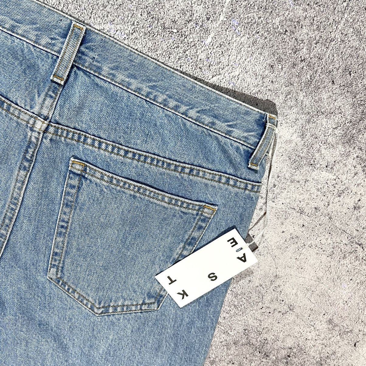 Asket NEW Asket Washed Denim Jeans Made in Italy Size 31 / 30 Size US 31 - 5 Thumbnail