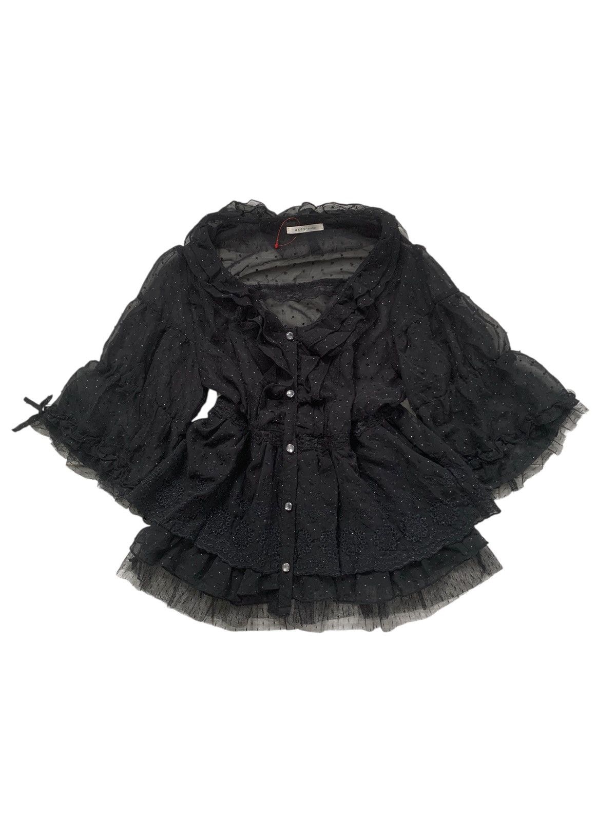 If Six Was Nine Black mesh 🥀axes femme japanese gothic style Size M / US 6-8 / IT 42-44 - 1 Thumbnail