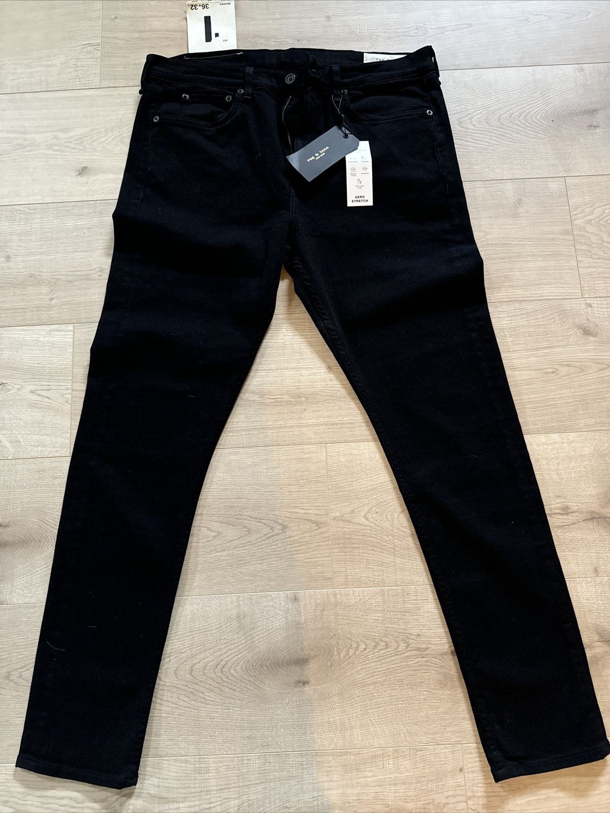 Rag & Bone rag & bone mens black jeans New York Original Size US 36 / EU 52 - 1 Thumbnail