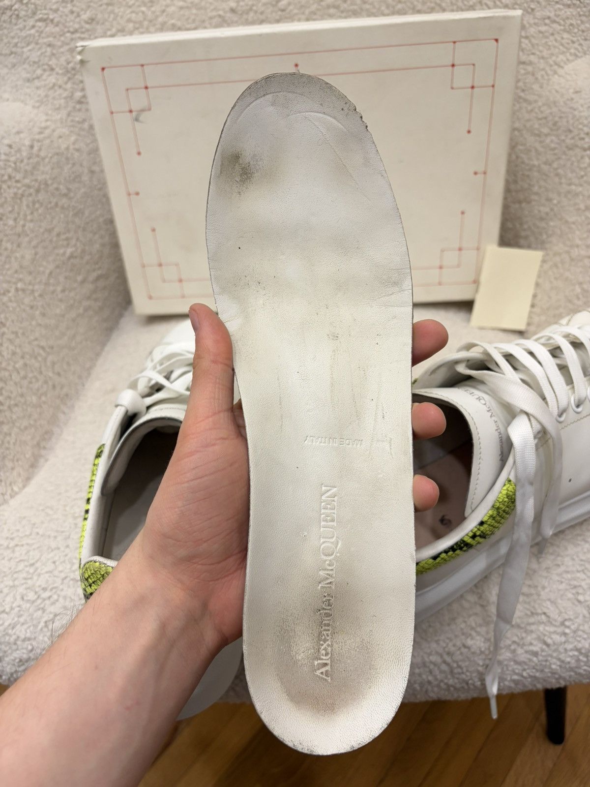 Alexander McQueen Alexander McQueen Men’s Sneakers Size US 9.5 / EU 42-43 - 12 Thumbnail
