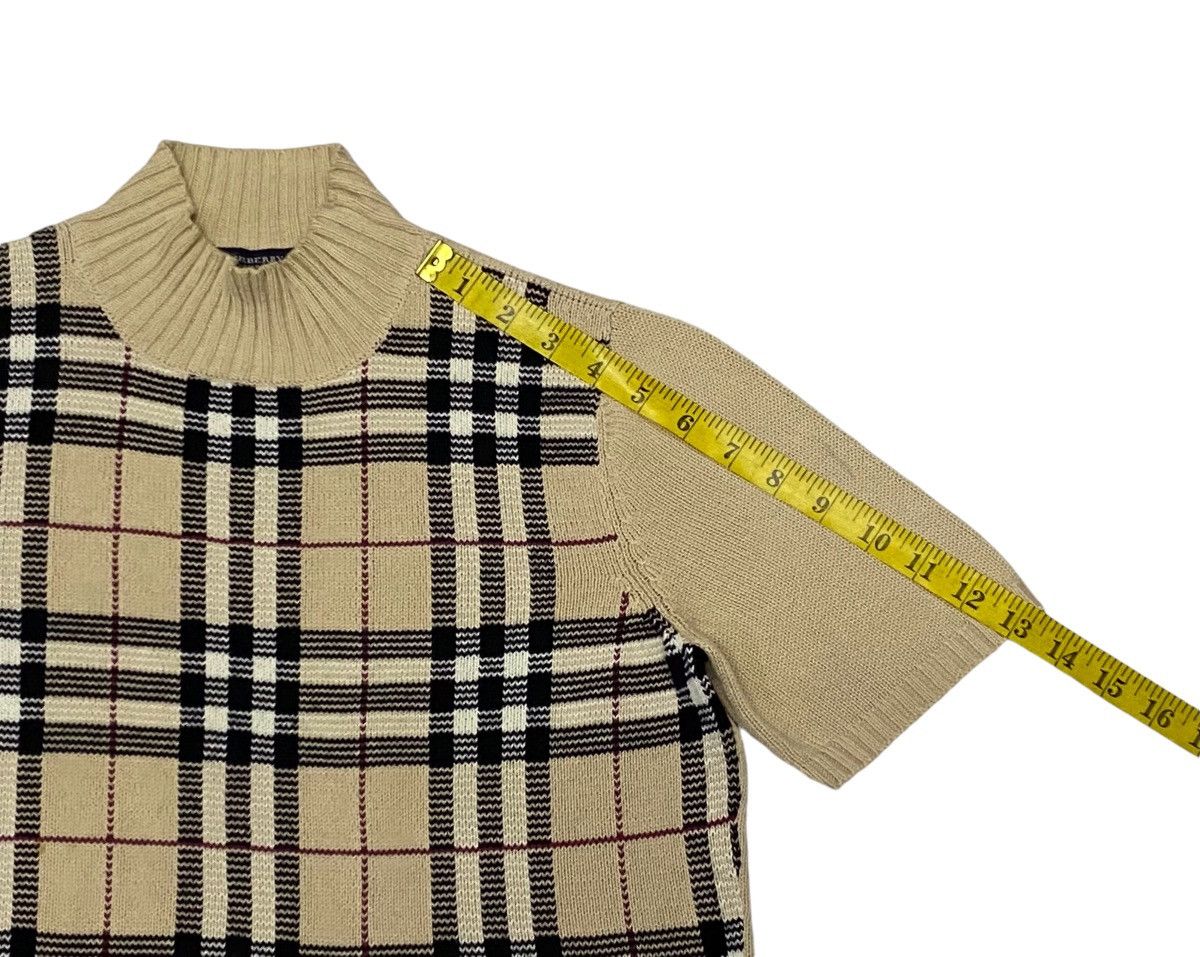 Burberry Burberry London Nove Check Knitwear Sweater Size M / US 6-8 / IT 42-44 - 15 Thumbnail
