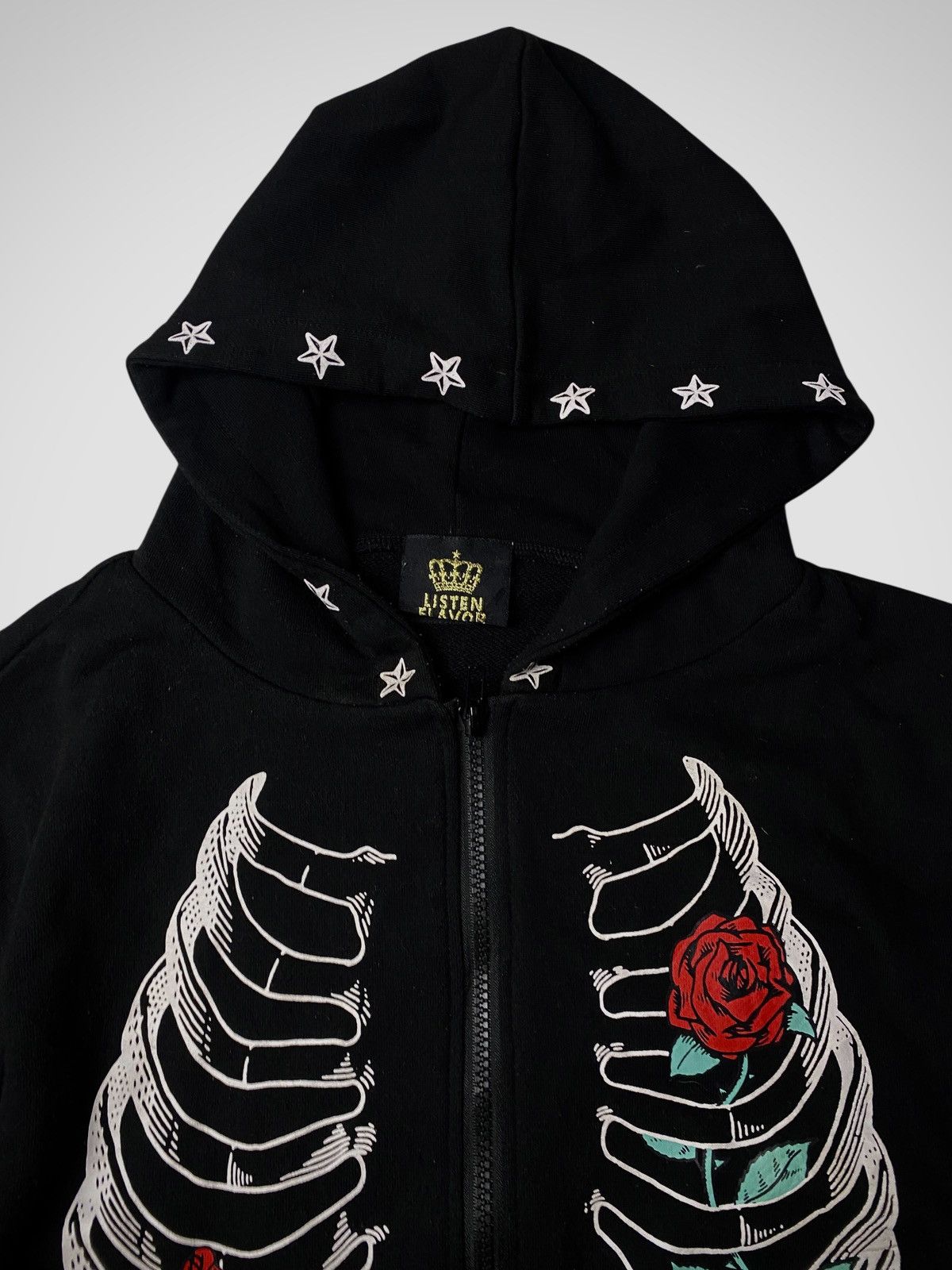 Beauty Beast 2000's Listen Favor Vkei Skull Laced Jacket Size US S / EU 44-46 / 1 - 2 Thumbnail