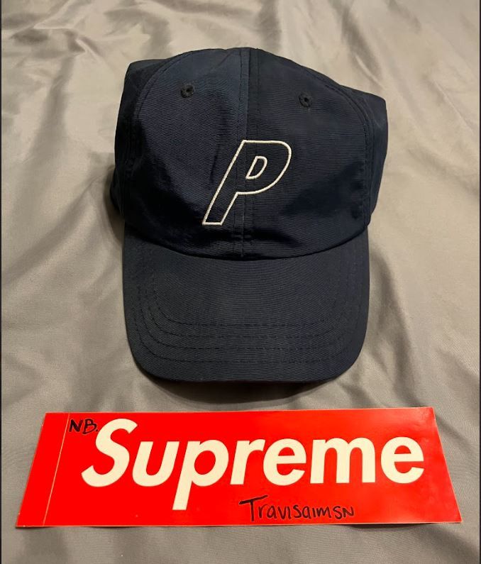 Palace Palace Navy Nylon 6-Panel Baseball Cap Size ONE SIZE - 1 Thumbnail