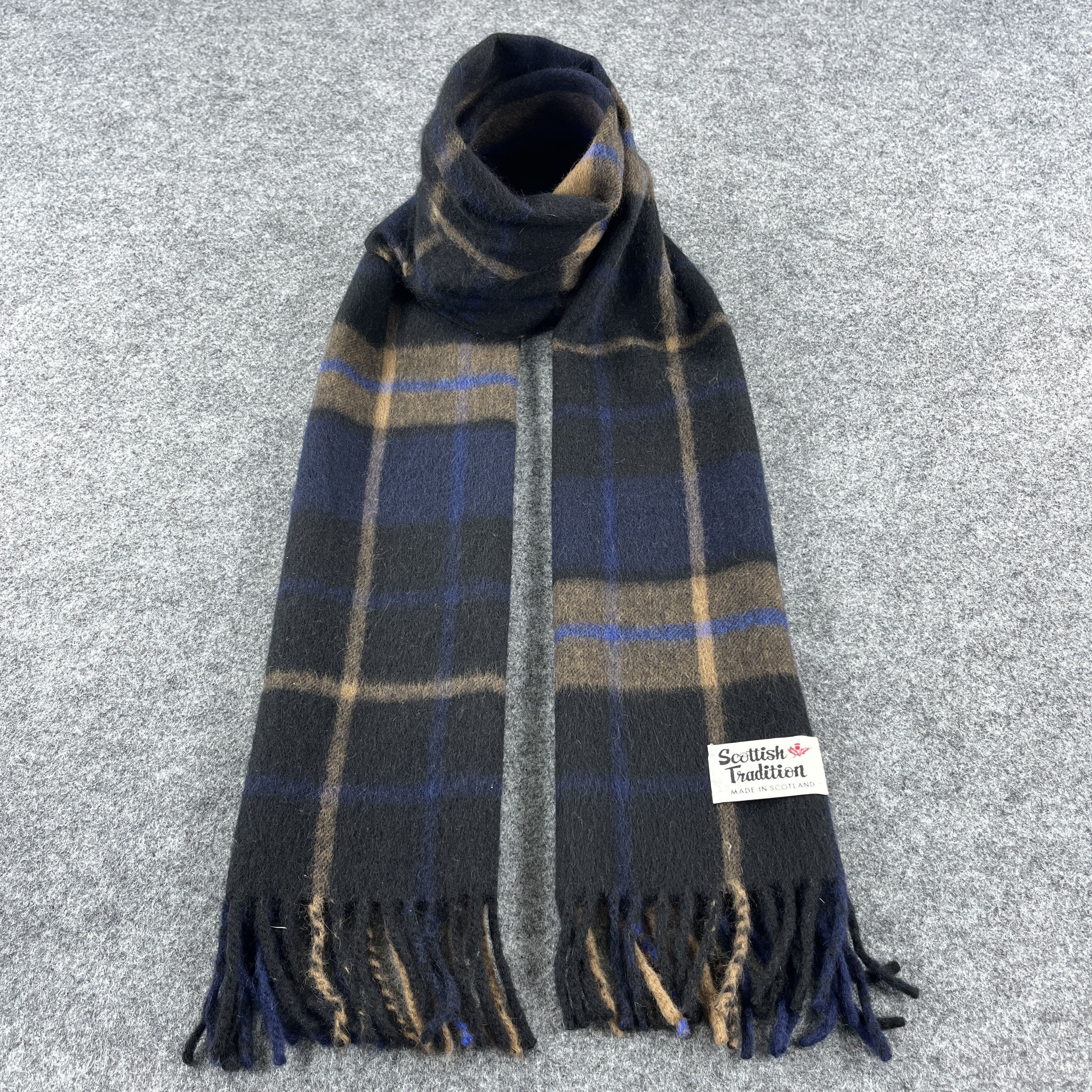 Japanese Brand Scottish Tradition Scarf / Muffler / Neckwear T1196 Size ONE SIZE - 9 Thumbnail