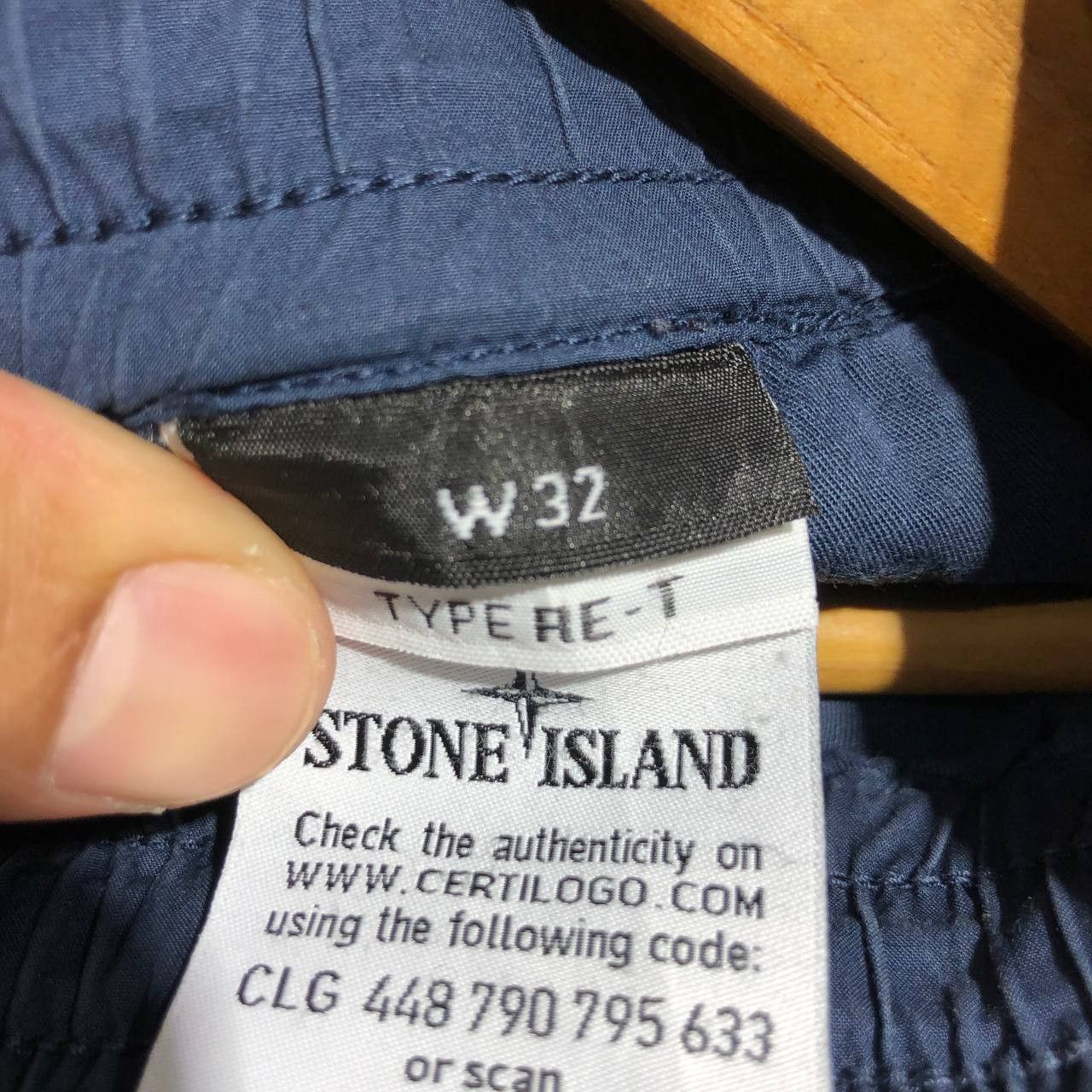 Stone Island Stone Island Re-T Egg shell jogger pants Size US 32 / EU 48 - 14 Thumbnail