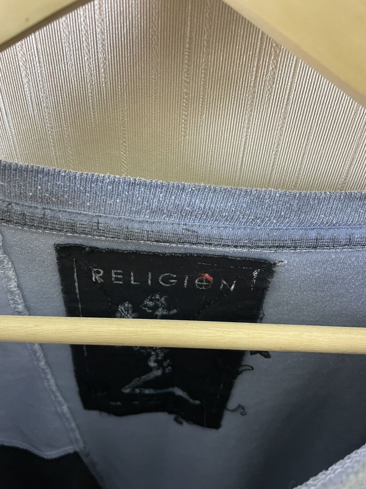 Japanese Brand × Vintage Religion Patchwork Japanese long sleeve Size US M / EU 48-50 / 2 - 10 Thumbnail