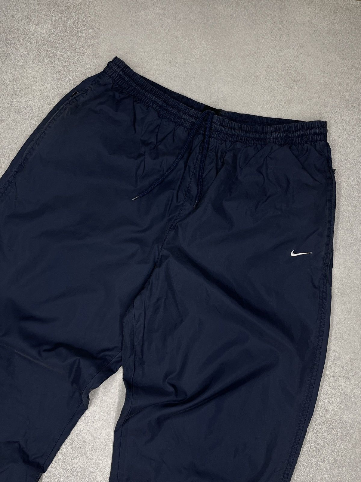 Nike Vintage Nike Nylon Sweatpants Navy Triple Swoosh Y2K ACG Size US 36 / EU 52 - 3 Thumbnail