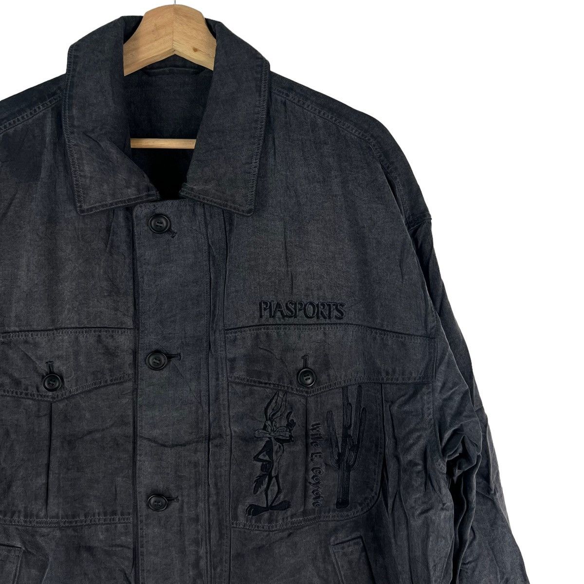 Japanese Brand 🔥Vtg Bomber Jacket Pia Sports Japan Issey Miyake Size US M / EU 48-50 / 2 - 4 Thumbnail