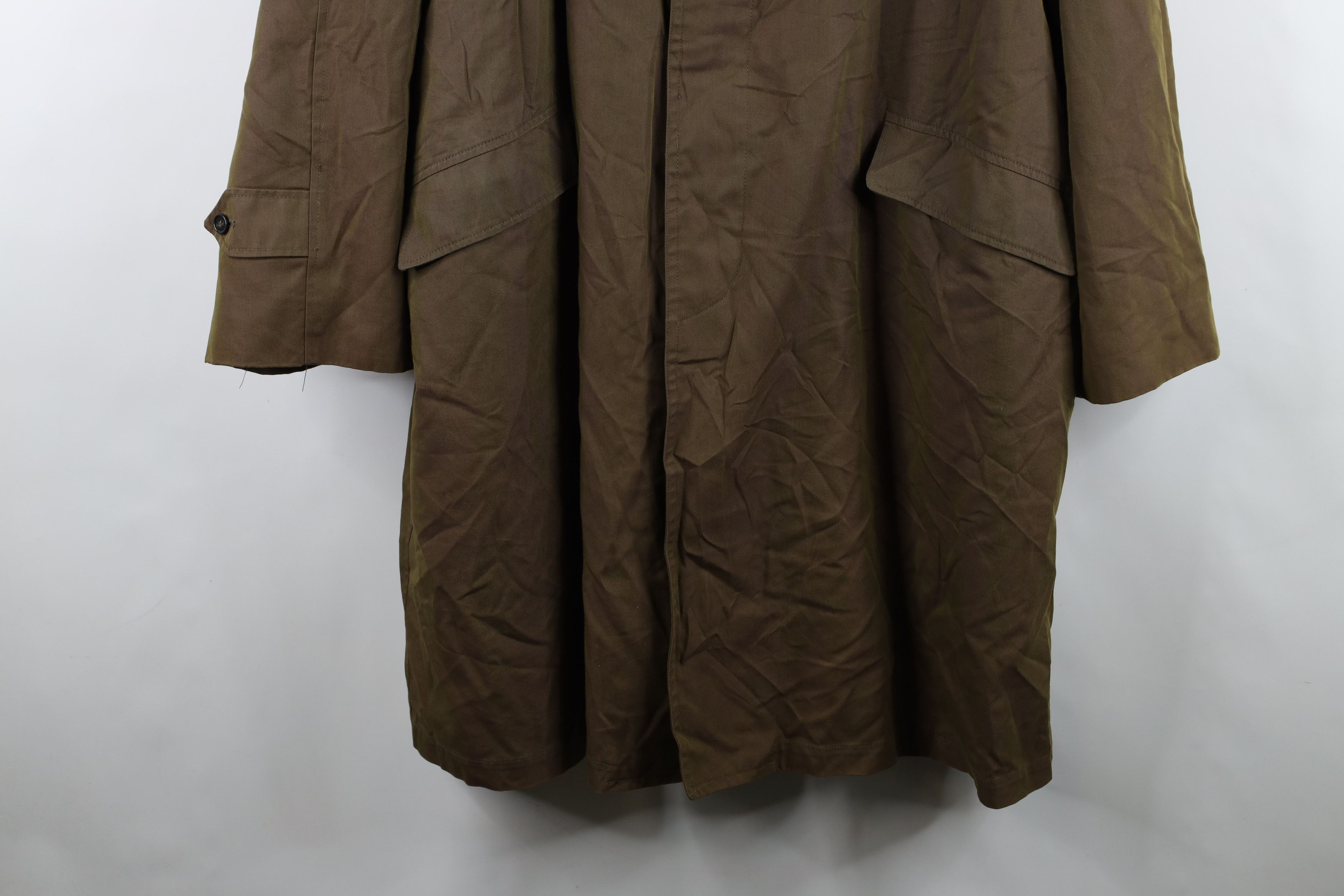 Vintage Vintage 50s 60s Rockabilly Chromatic Trench Coat Rain Jacket Size US XXL / EU 58 / 5 - 3 Thumbnail