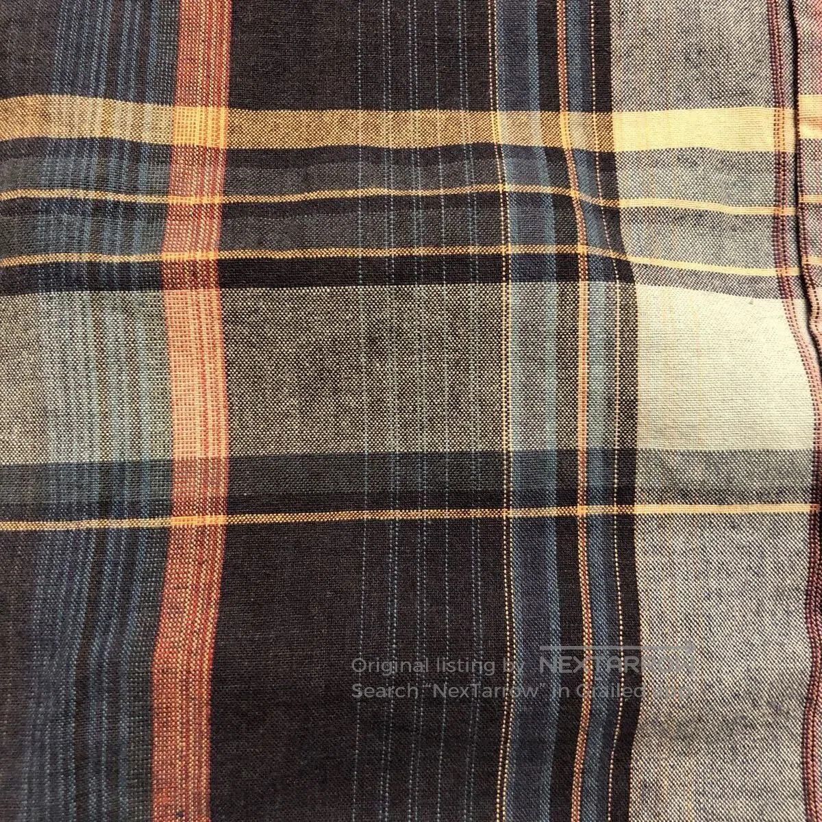 RRL Ralph Lauren Double RL Blue Check Short Sleeve Shirt. Size US XL / EU 56 / 4 - 6 Thumbnail