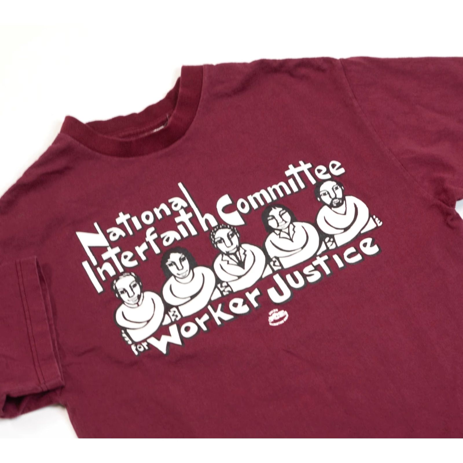 Vintage VINTAGE Union T-Shirt National Interfaith Committee Union Made Mens Size L Red Cotton 90s 80s USA Logo Short Sleeve Crew Neck 21x29x9"} Size US L / EU 52-54 / 3 - 5 Thumbnail