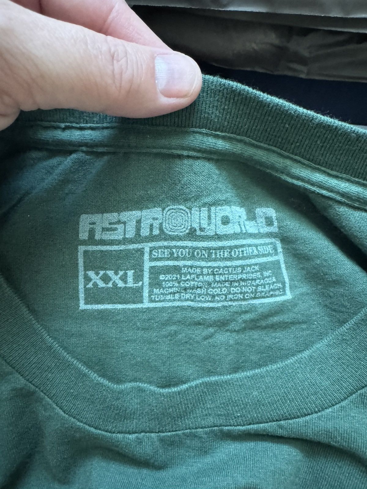 Travis Scott Travis Scott Open Your Eyes Astroworld tee Size US XXL / EU 58 / 5 - 4 Thumbnail