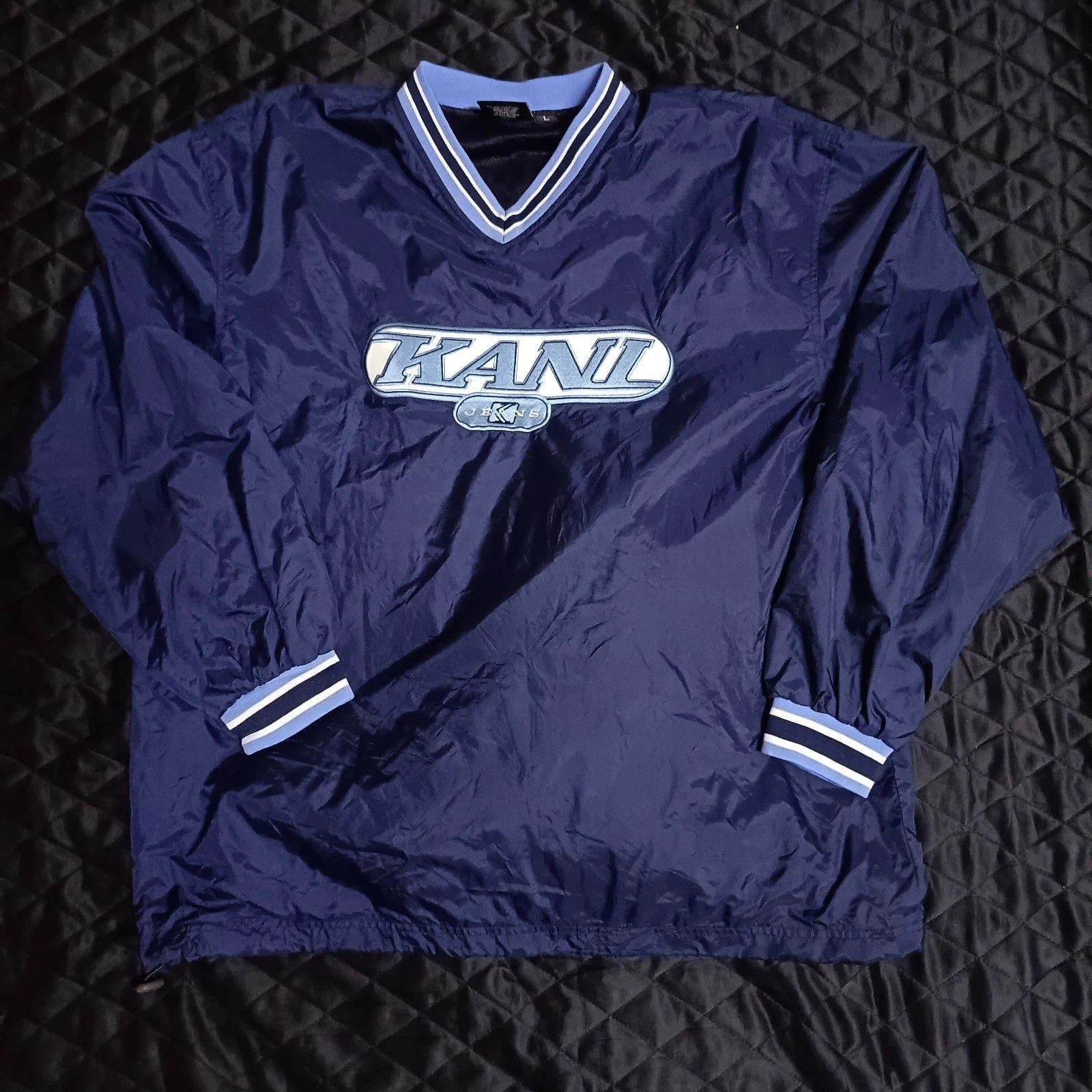Karl Kani Karl Kani Kani Jeans Vintage Streetwear Pullover Windbreaker Size US L / EU 52-54 / 3 - 1 Thumbnail