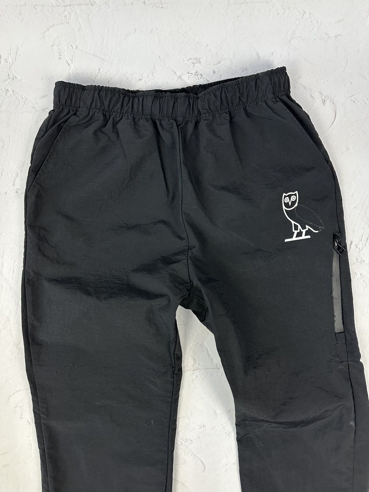 Drake × October's Very Own October’s Very Own Nylon Black Joggers Size US 30 / EU 46 - 4 Thumbnail