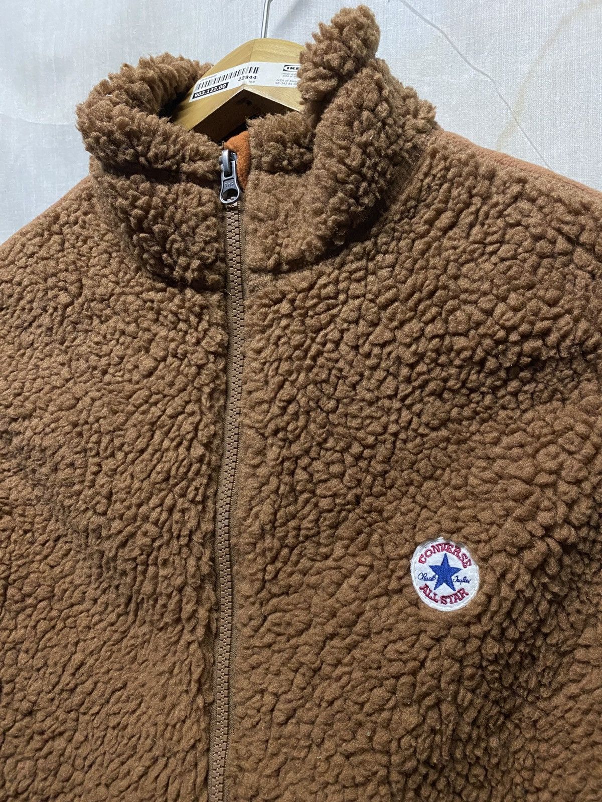 Converse Converse Sherpa Fleece Brown Vest Size US M / EU 48-50 / 2 - 3 Thumbnail