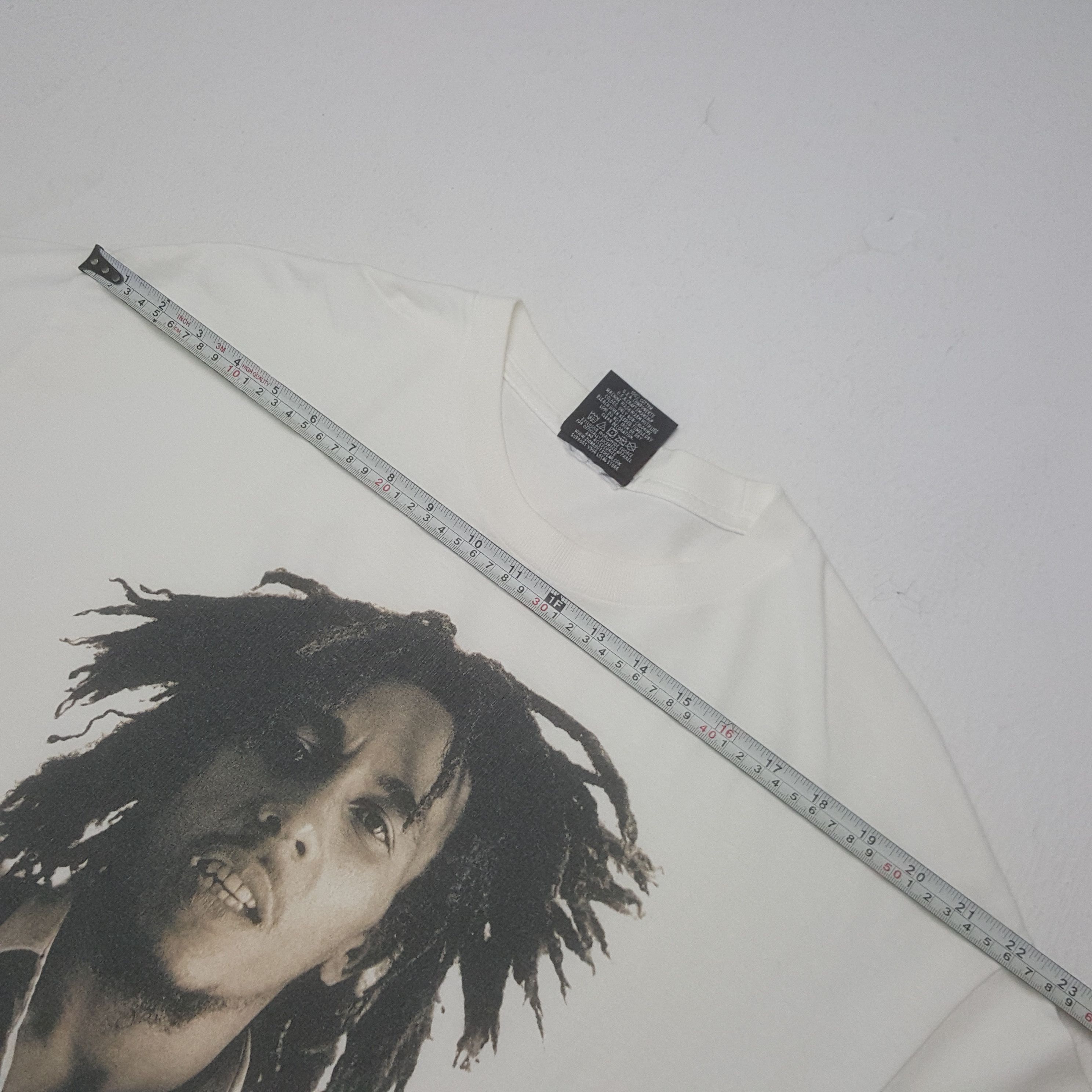 Bob Marley × Vintage Vintage Bob Marley Long Sleeve Tshirt Size US XL / EU 56 / 4 - 7 Thumbnail