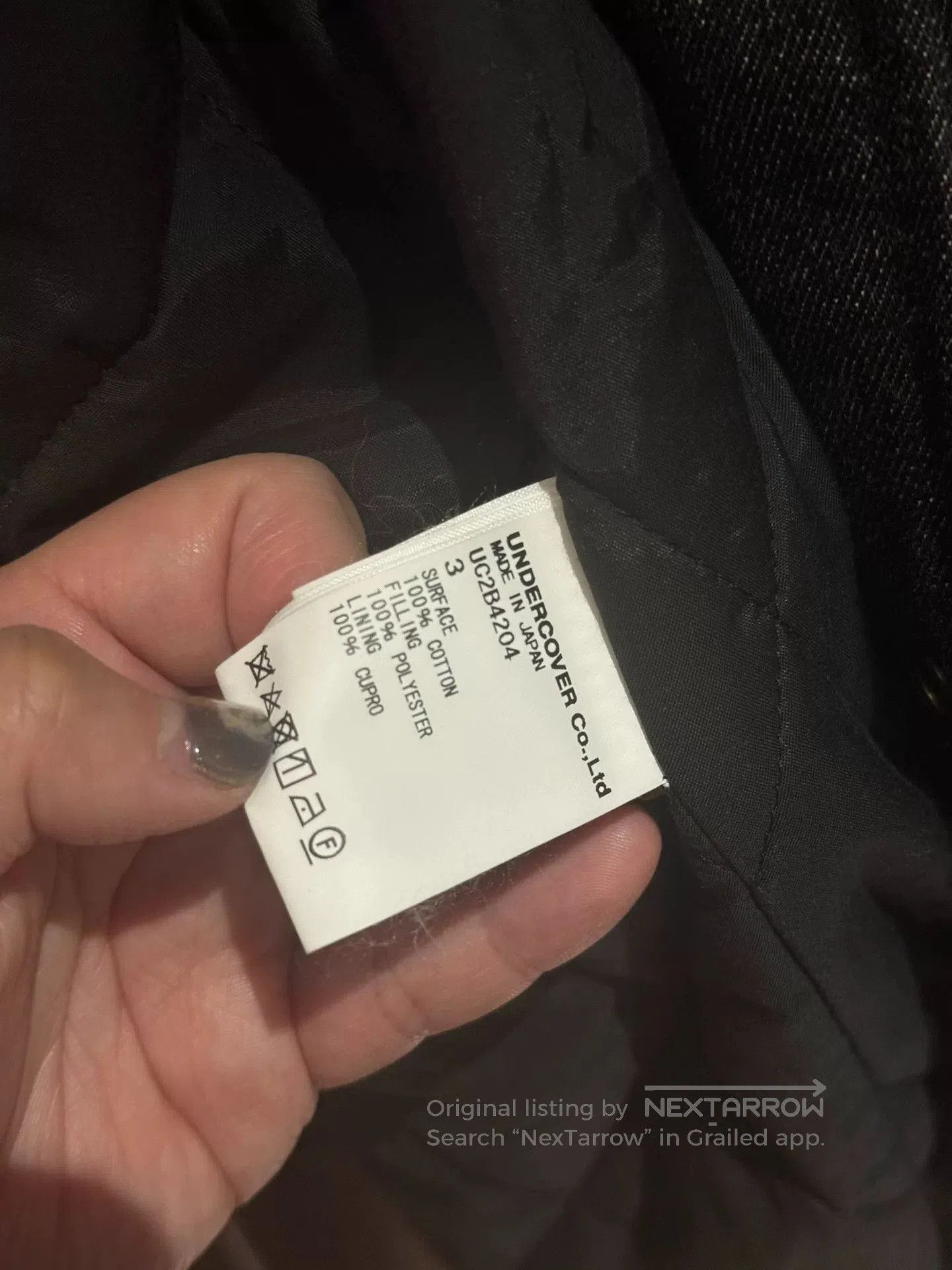 Undercover Undercover Psycho Denim Cotton Jacket. Size US L / EU 52-54 / 3 - 7 Thumbnail