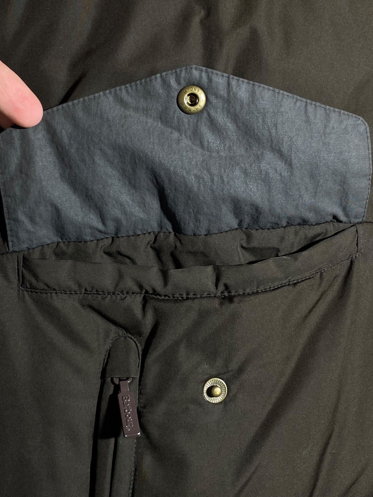 Barbour 🔥 BARBOUR CROMER PUFFER JACKET MILITARY GREEN FIBREDOWN Size US M / EU 48-50 / 2 - 9 Thumbnail