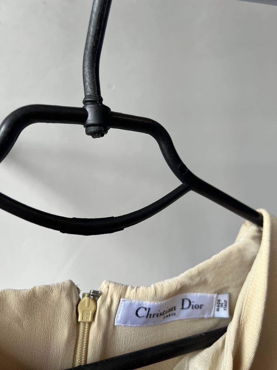Grailed CHRISTIAN DIOR WOOL/SILK ASYMMETRICAL ARCHIVAL MID DRESS Us4 Size S / US 4 / IT 40 - 11 Thumbnail